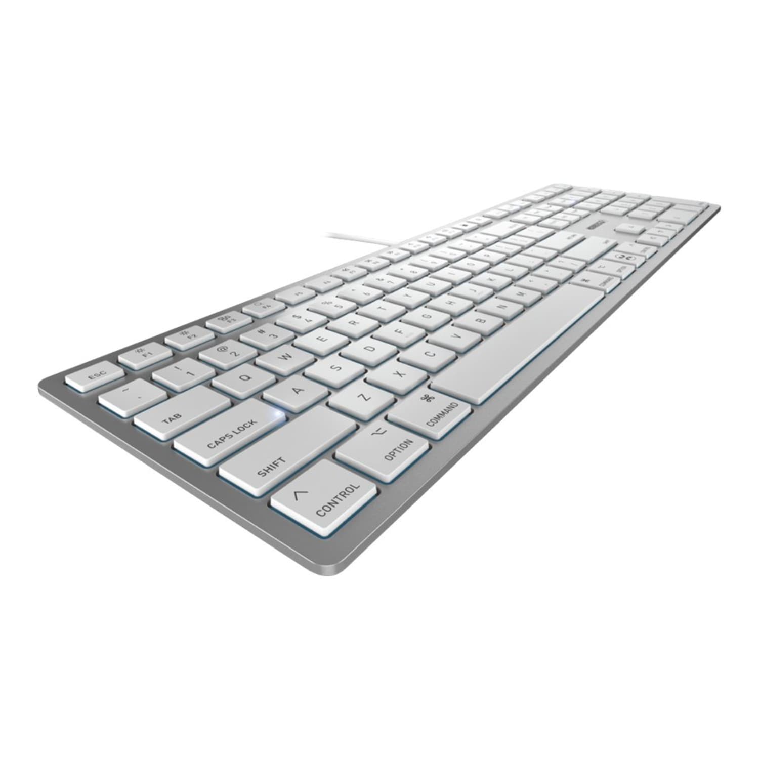 CHERRY KC 6000C FOR MAC - Keyboard - USB-C - US - key switch: CHERRY SX - silver - Image 4