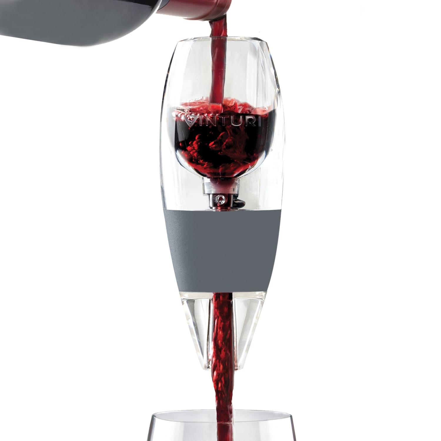 Edgecraft Vinturi Traditional Lever Wine Opener, Chrome - Image 5