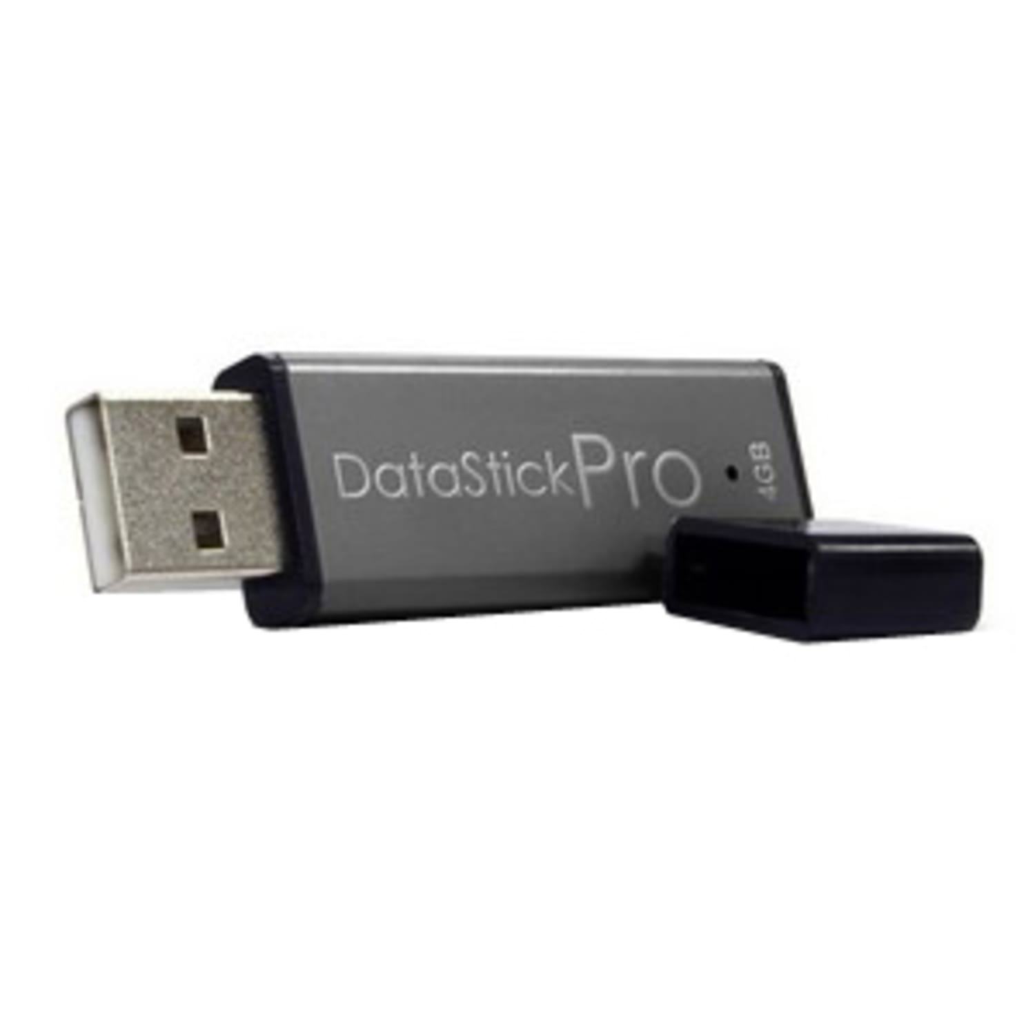 Centon DataStick Pro USB 2.0 Flash Drive, 4GB, Gray - Image 6