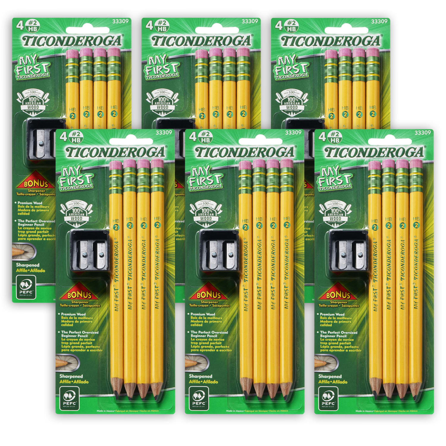 4 Pencils Per Pack