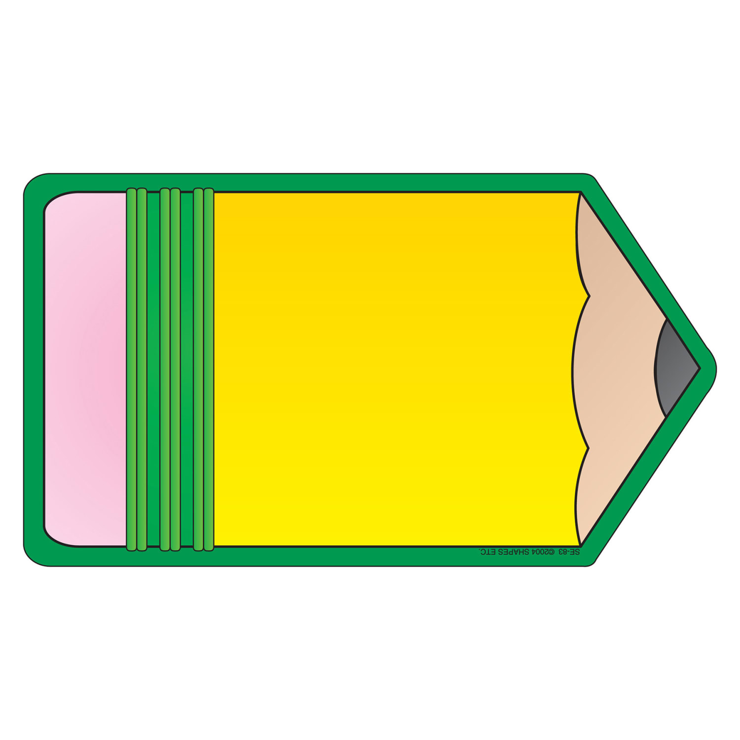 Creative Shapes Etc. Notepads, 5in x 7in, Pencil, Pack Of 6 Notepads - Image 4