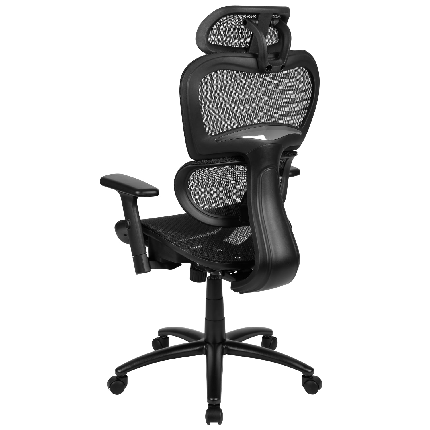 Flash Furniture LO Ergonomic Mesh High-Back Office Chair, Black - Image 8