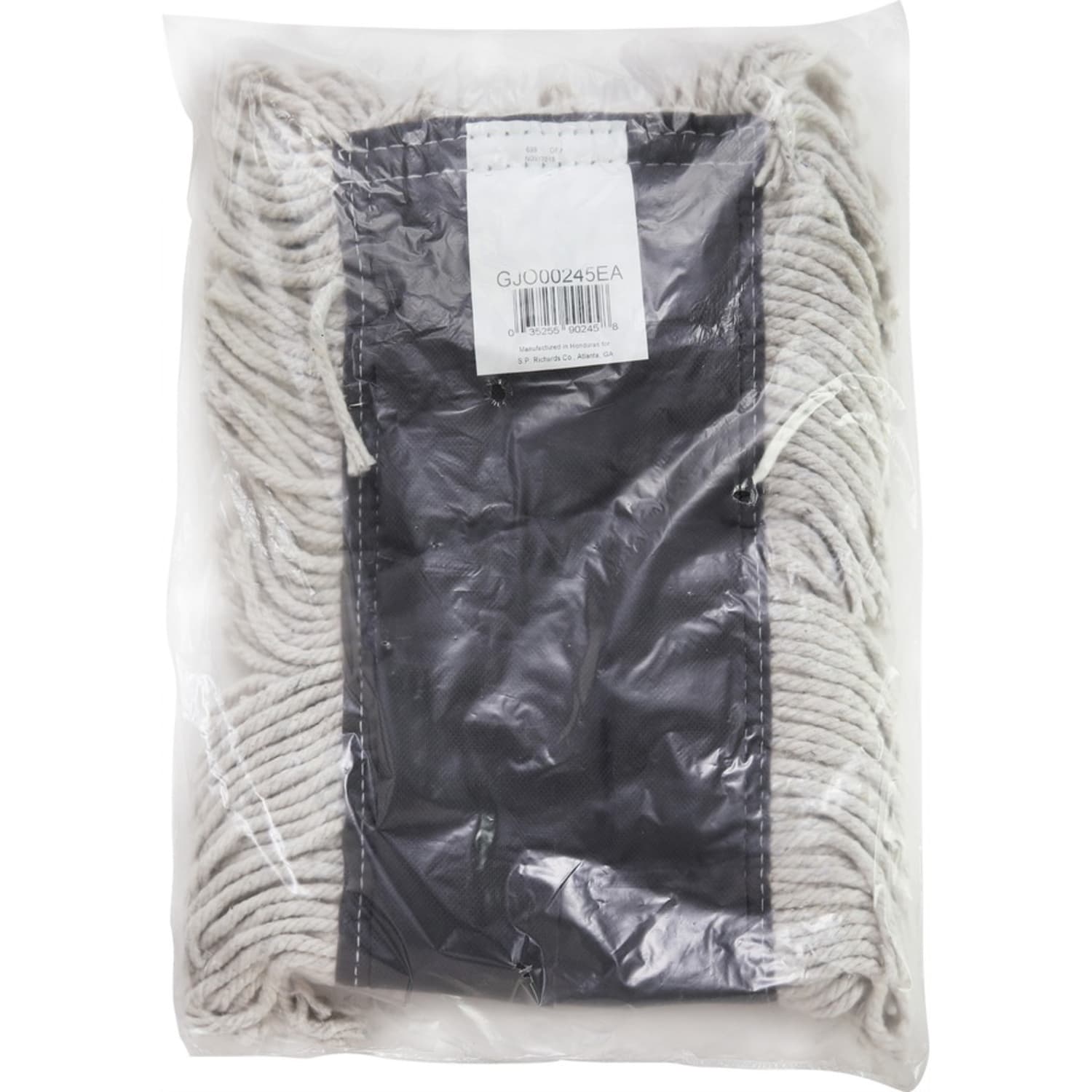 Genuine Joe Disposable Dust Mop Refill - 5in Width x 24in Length - Disposable, 4-ply, Looped Ends, Quick Drying, Fray Resistant, Durable, Absorbent, 4-ply Yarn - Cotton - Natural - 1 Each - Image 3