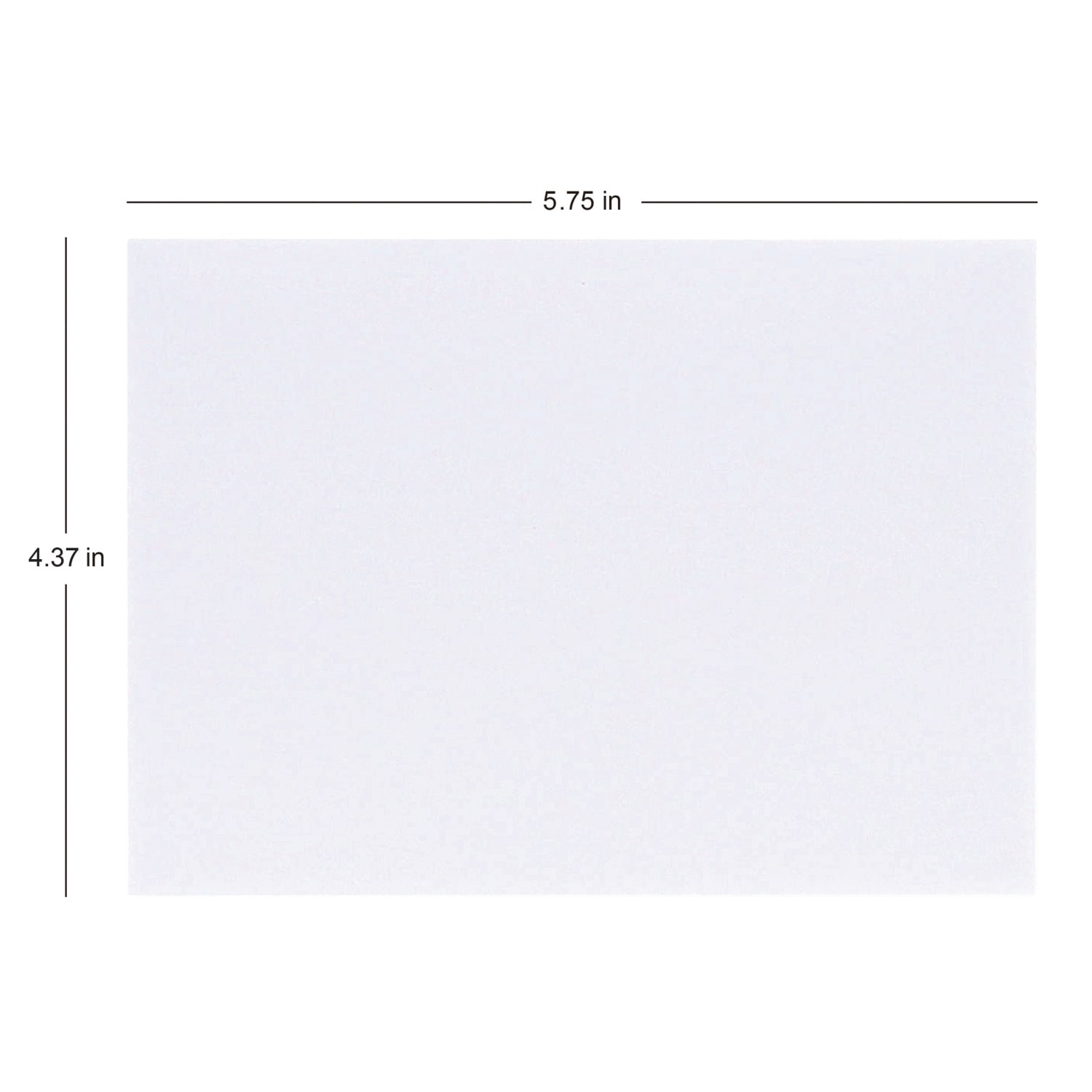 Office Depot Brand Invitation Envelopes, A2, 4-3/8in x 5-3/4in, Clean Seal, White, Box Of 100 - Image 3