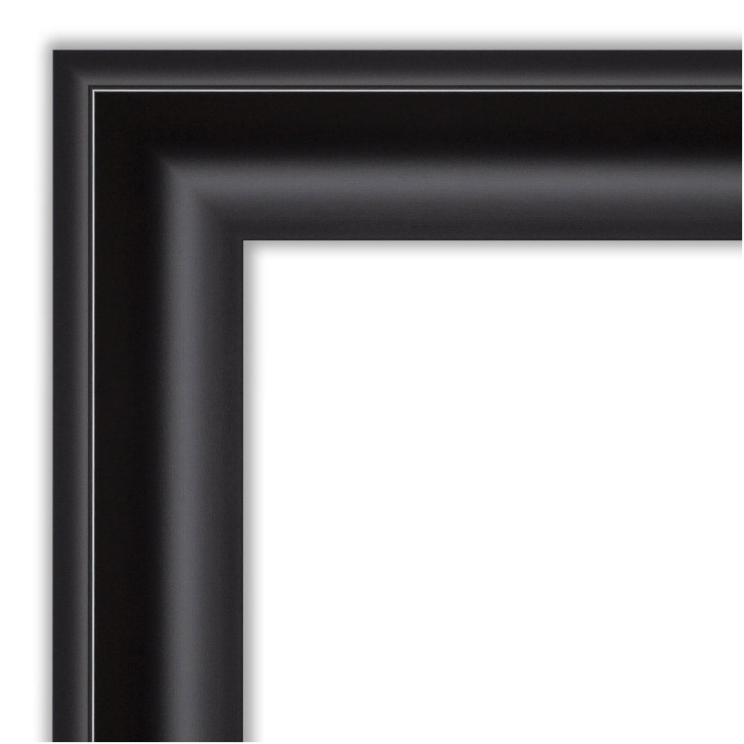 Amanti Art Grand Picture Frame, Opening Size 17in x 20in (Matted To 11in x 14in), Black - Image 4