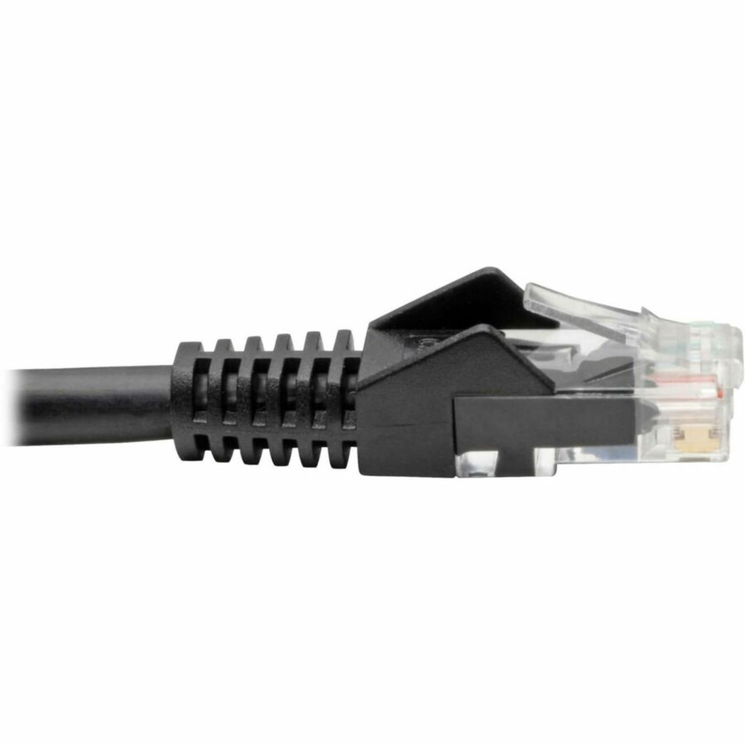 Eaton Tripp Lite Series Cat6 Gigabit Snagless Molded (UTP) Ethernet Cable (RJ45 M/M), PoE, Black, 7 ft. (2.13 m) - N201007BK - Image 6