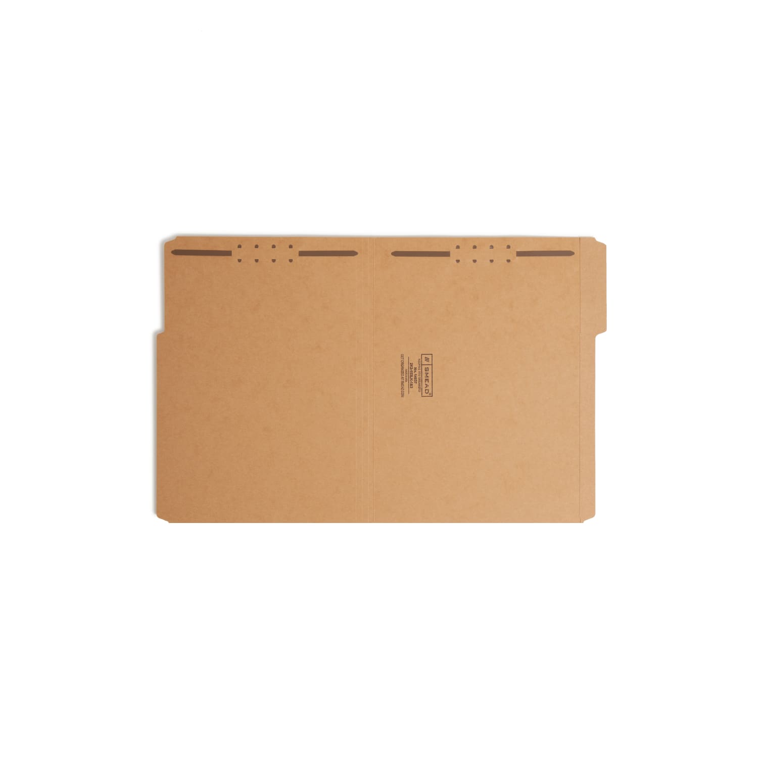 Smead Kraft Reinforced Tab Fastener Folders, Letter Size, 1/3 Cut, Pack Of 50 - Image 3