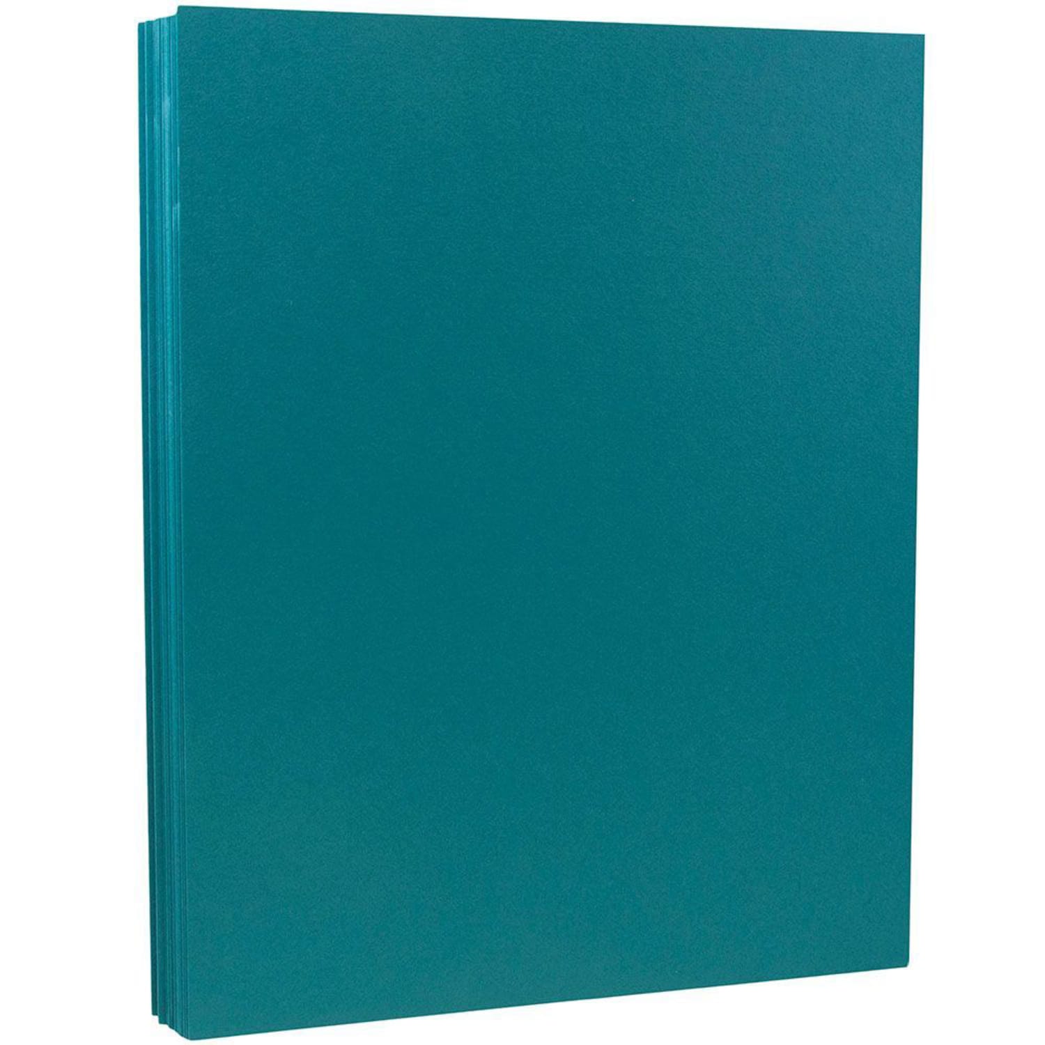 JAM Paper Color Multi-Use Printer & Copy Paper, Teal Blue, Letter (8.5in x 11in), 50 Sheets Per Pack, 28 Lb - Image 3
