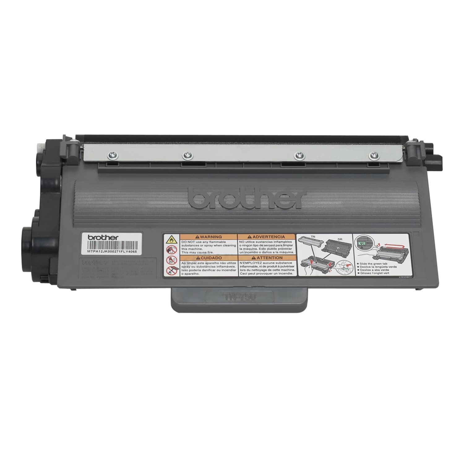 Brother TN-750 Black High Yield Toner Cartridge, TN-750BK - Image 3
