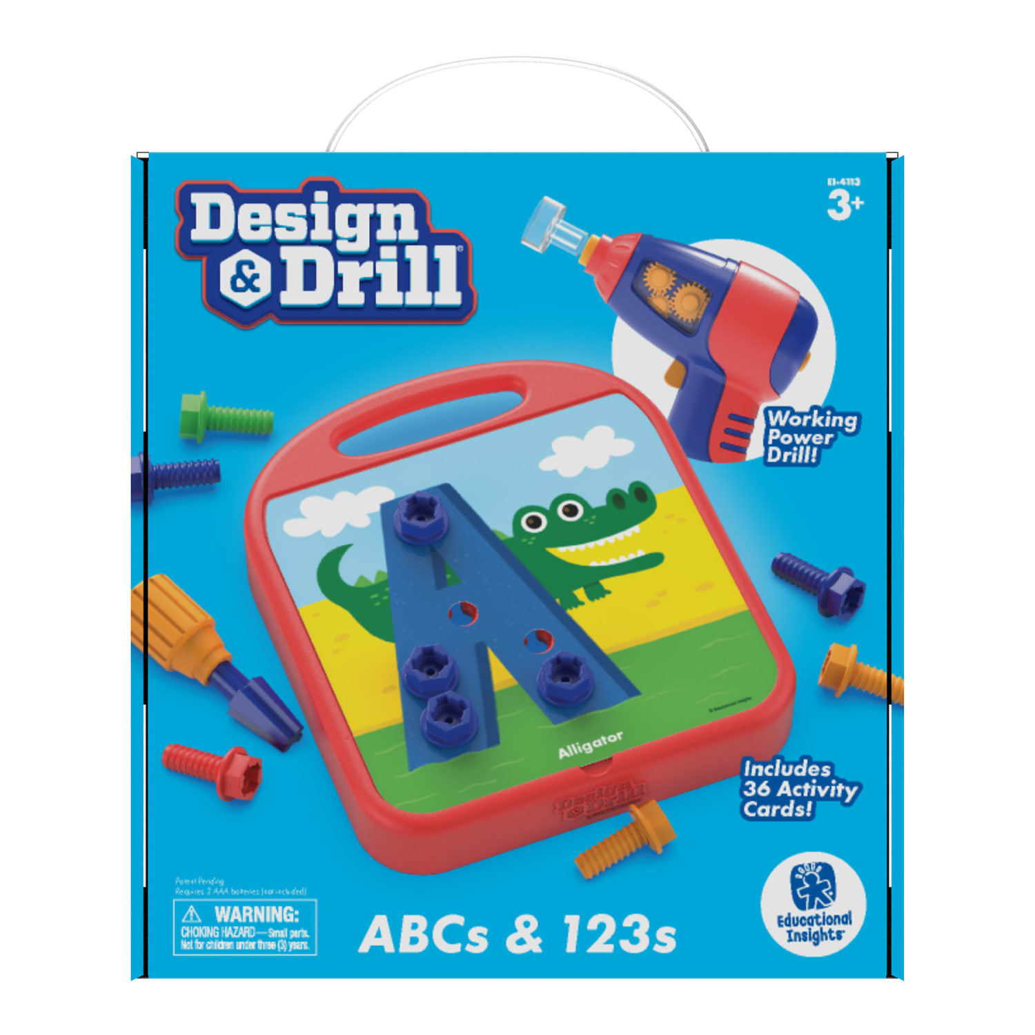 Educational Insights Design & Drill ABCs & 123s - Image 3