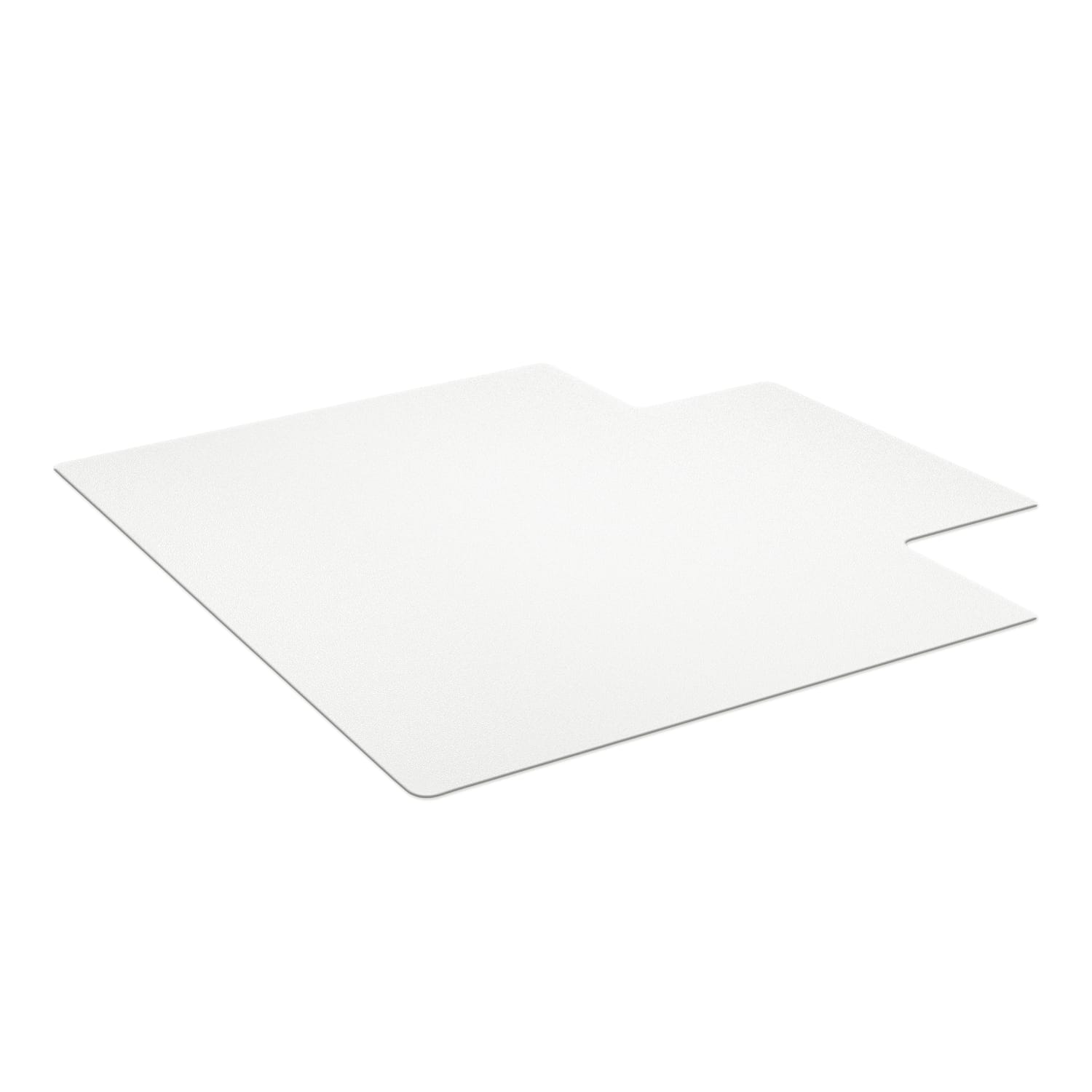 Realspace Hard Floor Chair Mat, Wide Lip, 45in x 53in, Clear - Image 5
