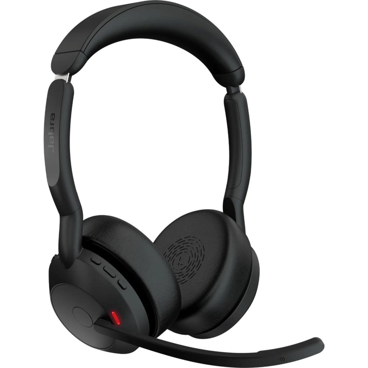 Jabra Evolve2 55 Headset - Stereo - Wireless - Bluetooth - 98.4 ft - 20 Hz to 20 kHz - On-ear - Binaural - Supra-aural - MEMS Technology, Noise Cancelling Microphone - Noise Canceling - Image 5