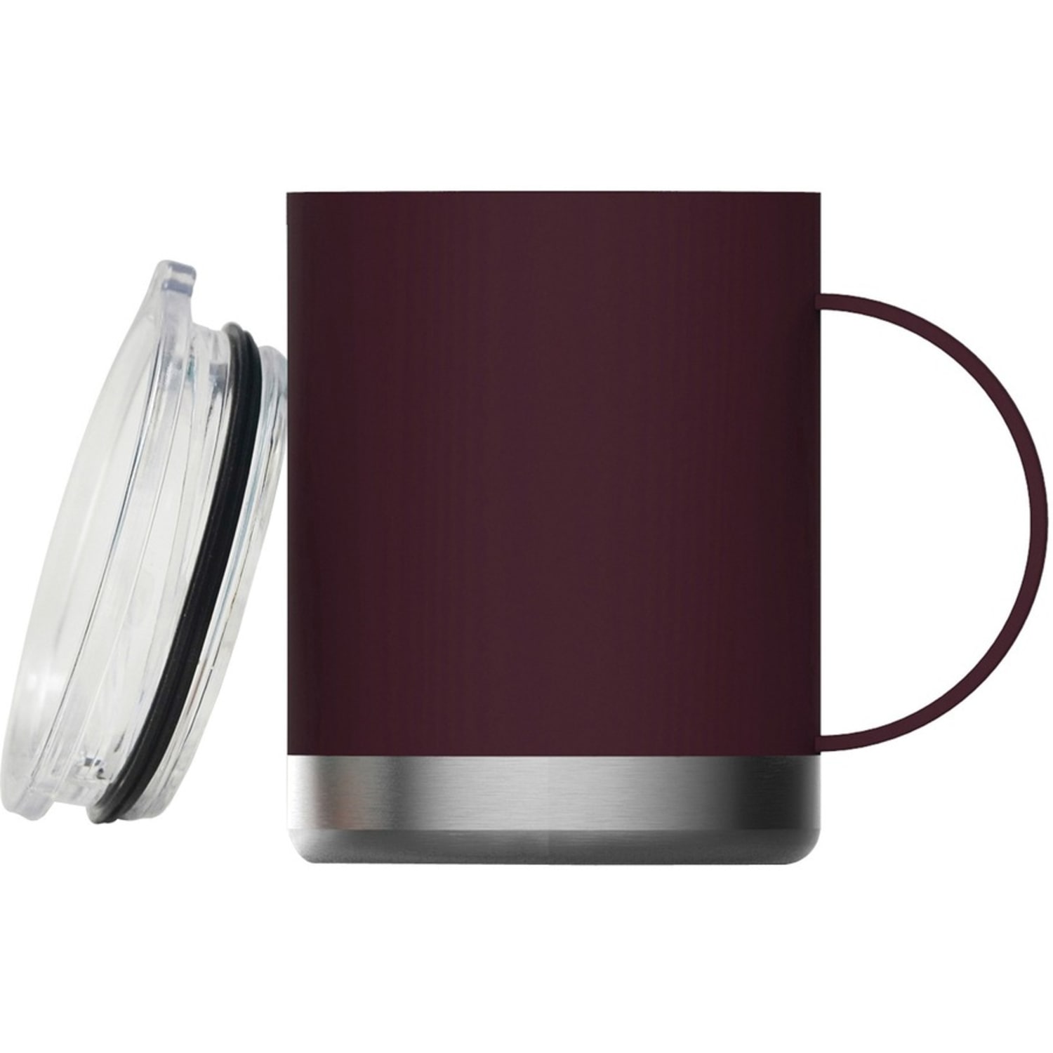 asobu Fabulous Mug - 13 fl oz - Splash Proof Closure - Red - Stainless Steel, Ceramic - Coffee, Tea, Beverage, Hot Drink - Image 4