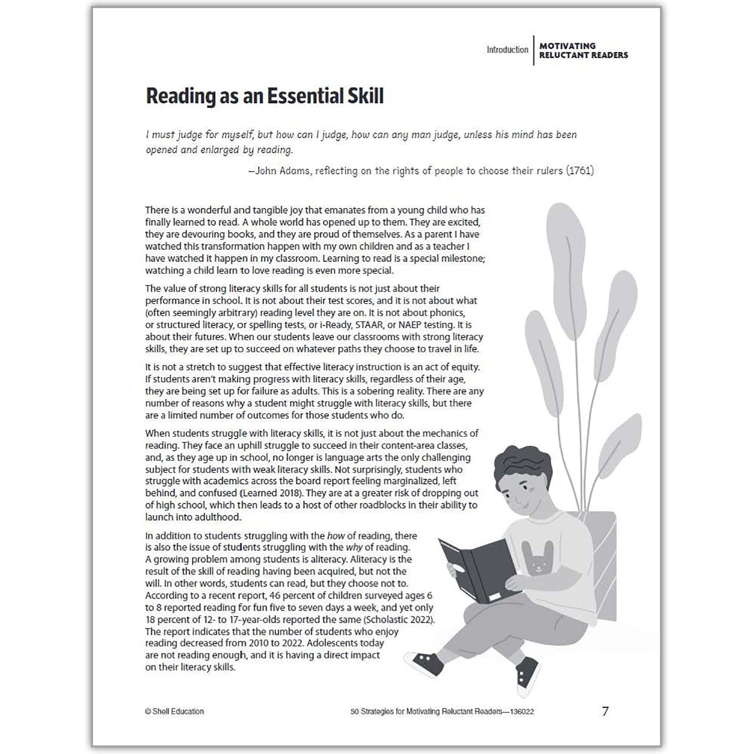 Shell Education 50 Strategies For Motivating Reluctant Readers Book - Image 5