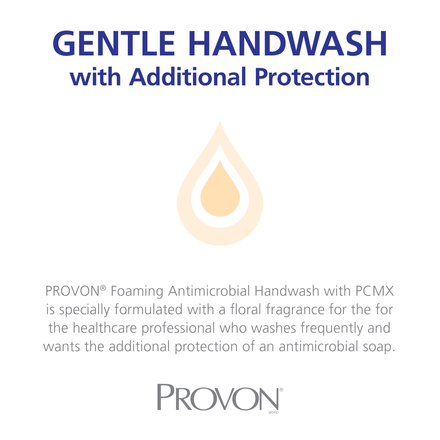 GOJO PROVON Antimicrobial Foam Hand Wash Soap, Floral Scent, 100.48 Oz Bottle - Image 3