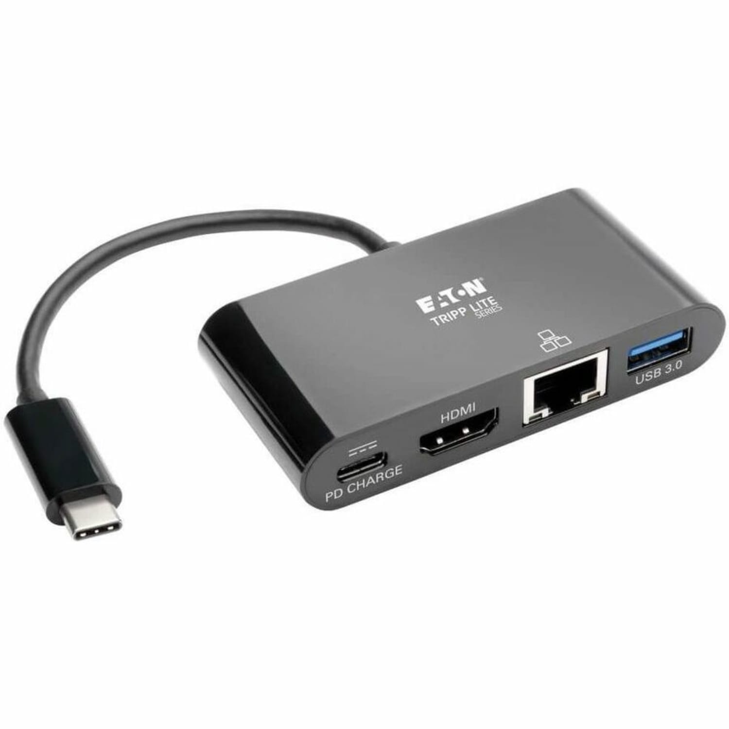 Tripp Lite USB C to HDMI Multiport Adapter Docking Station 4K USB Type C to HDMI Black, USB-C, USB Type-C, USB Type C -  - U44406NH4GUBC