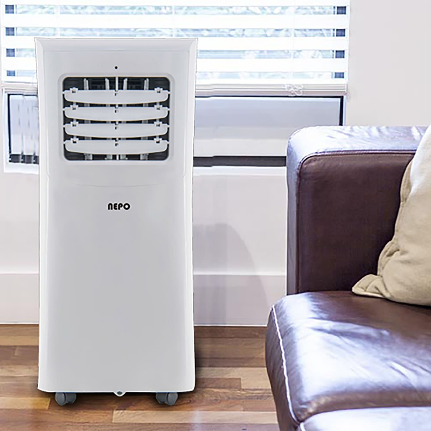 NEPO USC Inc Portable Air Conditioner, 28-1/4in x 13in, White - Image 5
