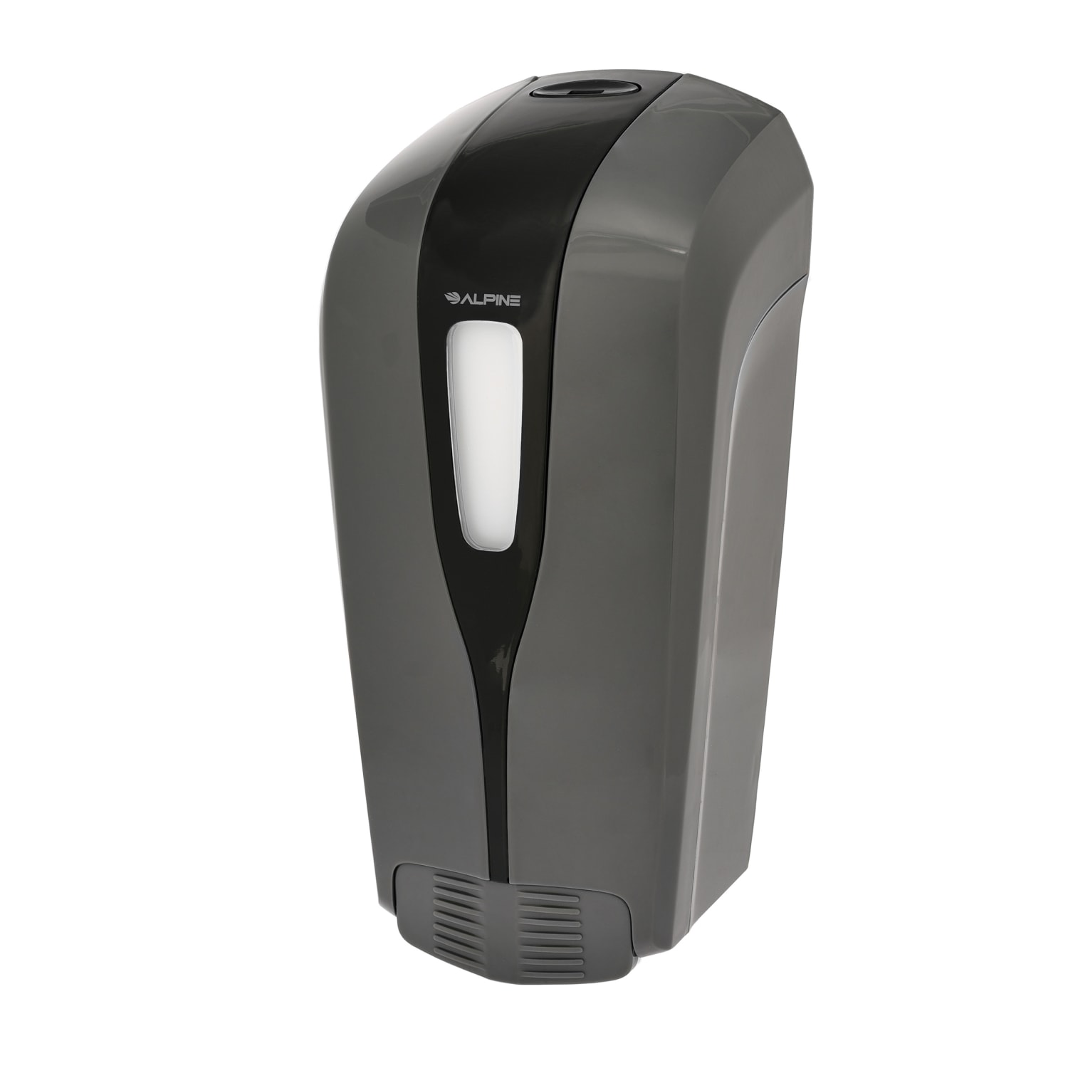 Alpine Aspen Commercial Refillable Manual Foam Soap Dispensers, 8-3/4inH x 4-1/4inW x 3-1/4inD, Gray, Pack Of 2 Dispensers - Image 3