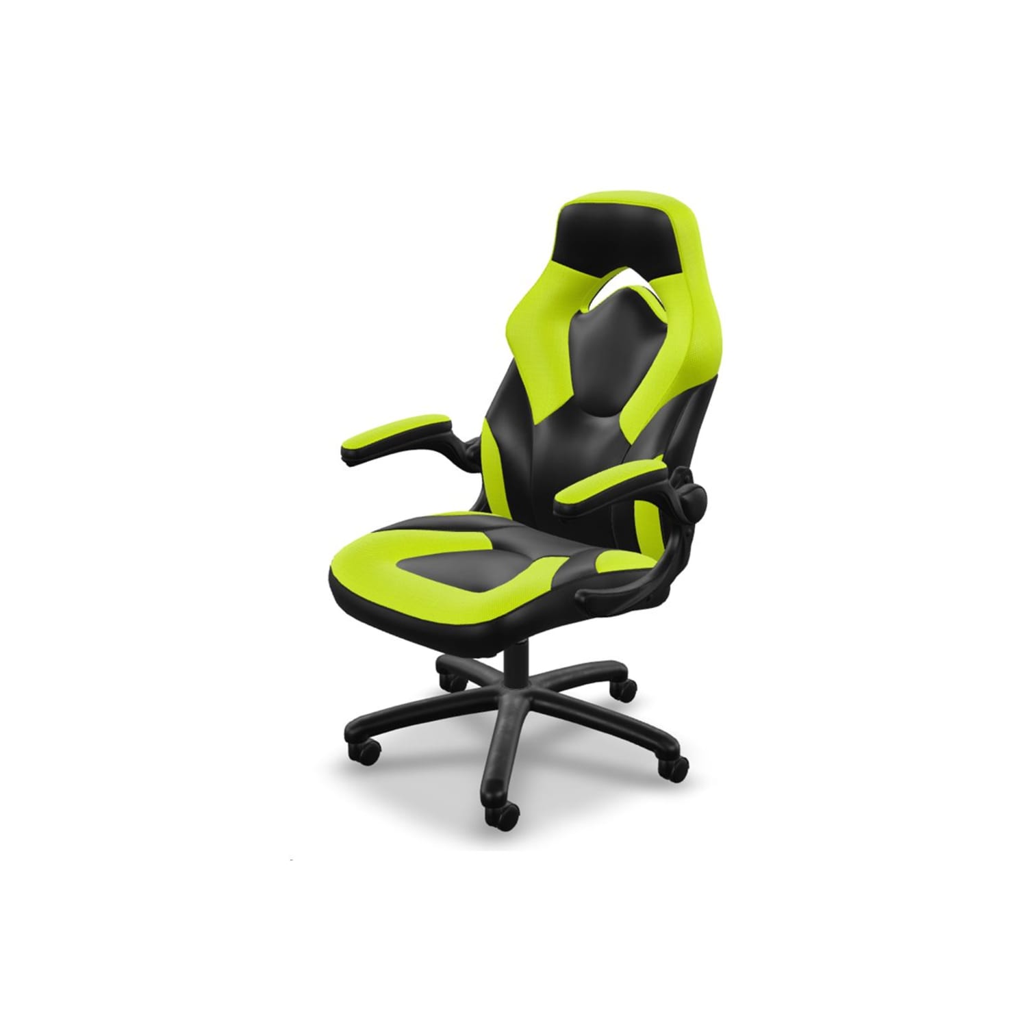 RESPAWN 3085 Gaming Chair, With Integrated Headrest, Green, RSP3085GRN - Image 9