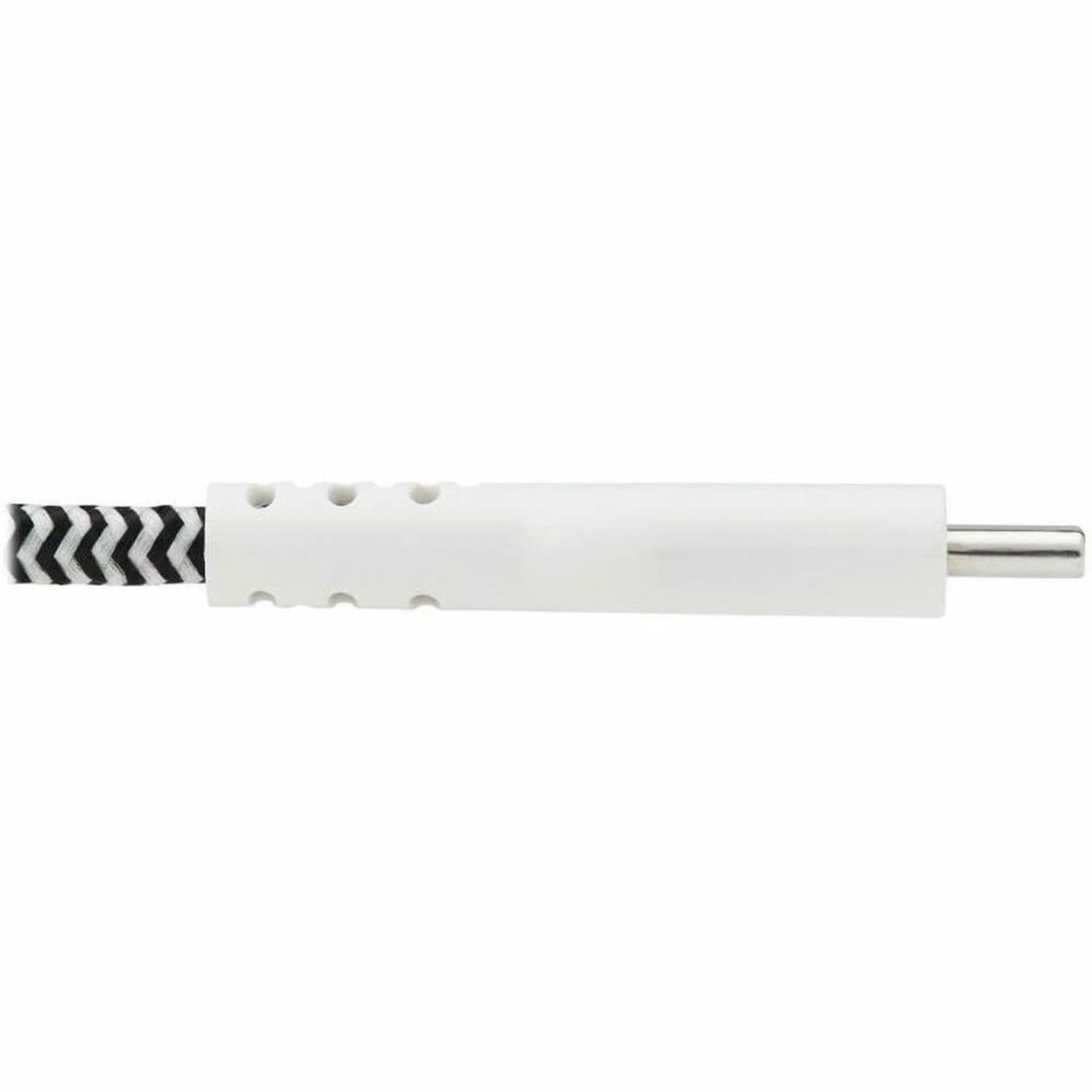 Tripp Lite M102-003-HD Heavy-Duty USB-C to Lightning Cable (M/M), 3 ft. - First End: 1 x Type C Male USB - Second End: 1 x 8-pin Lightning Male Proprietary Connector - 480 Mbit/s - MFI - Nickel Plated Connector - Gold Plated Contact - 28/24 AWG - Image 6