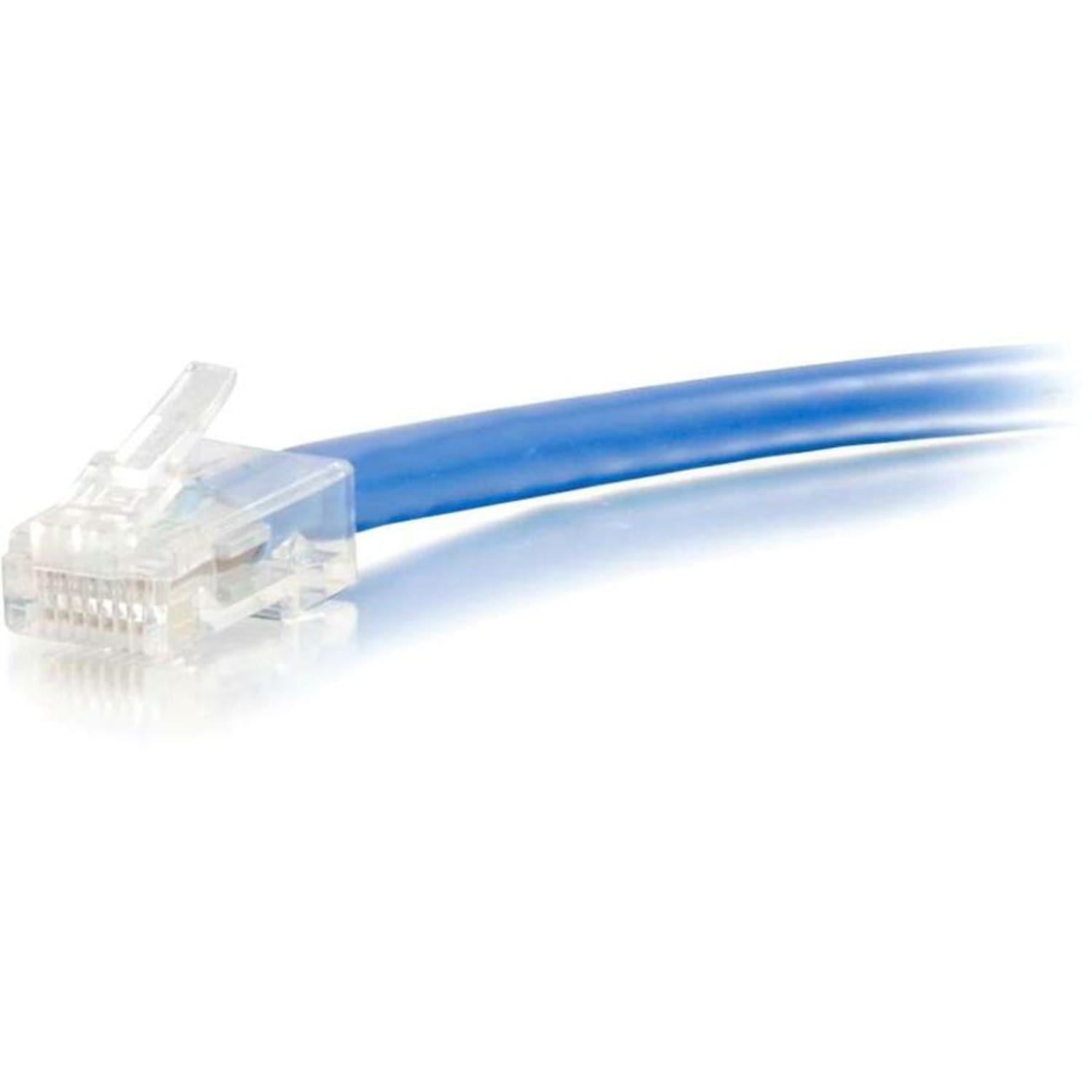 C2G 20ft Cat6 Non-Booted Unshielded (UTP) Ethernet Cable - Cat6 Network Patch Cable - PoE - Blue - 20 ft Category 6 Network Cable  - 04098