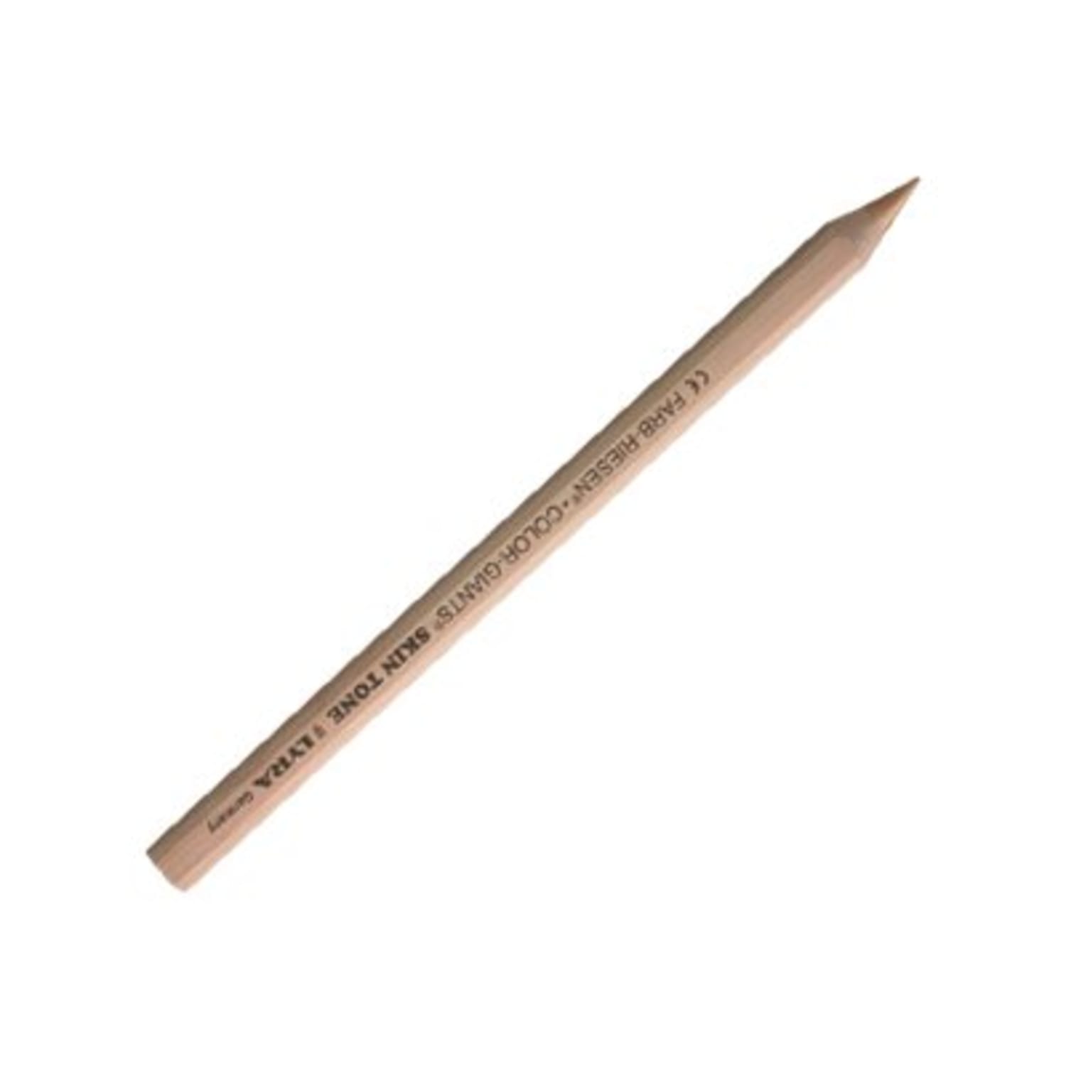 Lyra Color-Giants Skin-Tone Pencils, 6.3 mm Lead, Assorted Colors, Pack Of 12 - Image 4