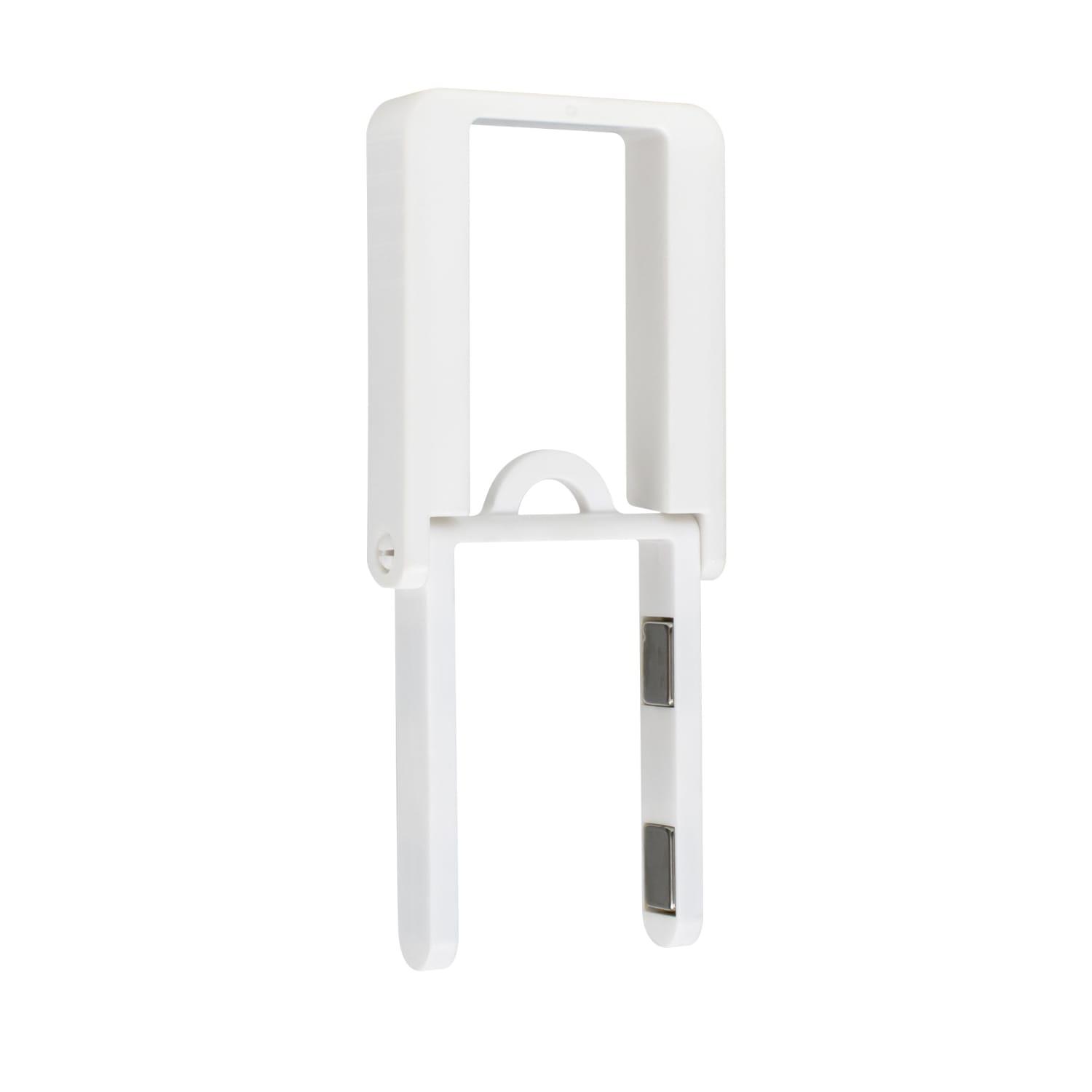 Hotel Emporium Magnetic Brackets, Rectangle, White, Case Of 20 Brackets - Image 3