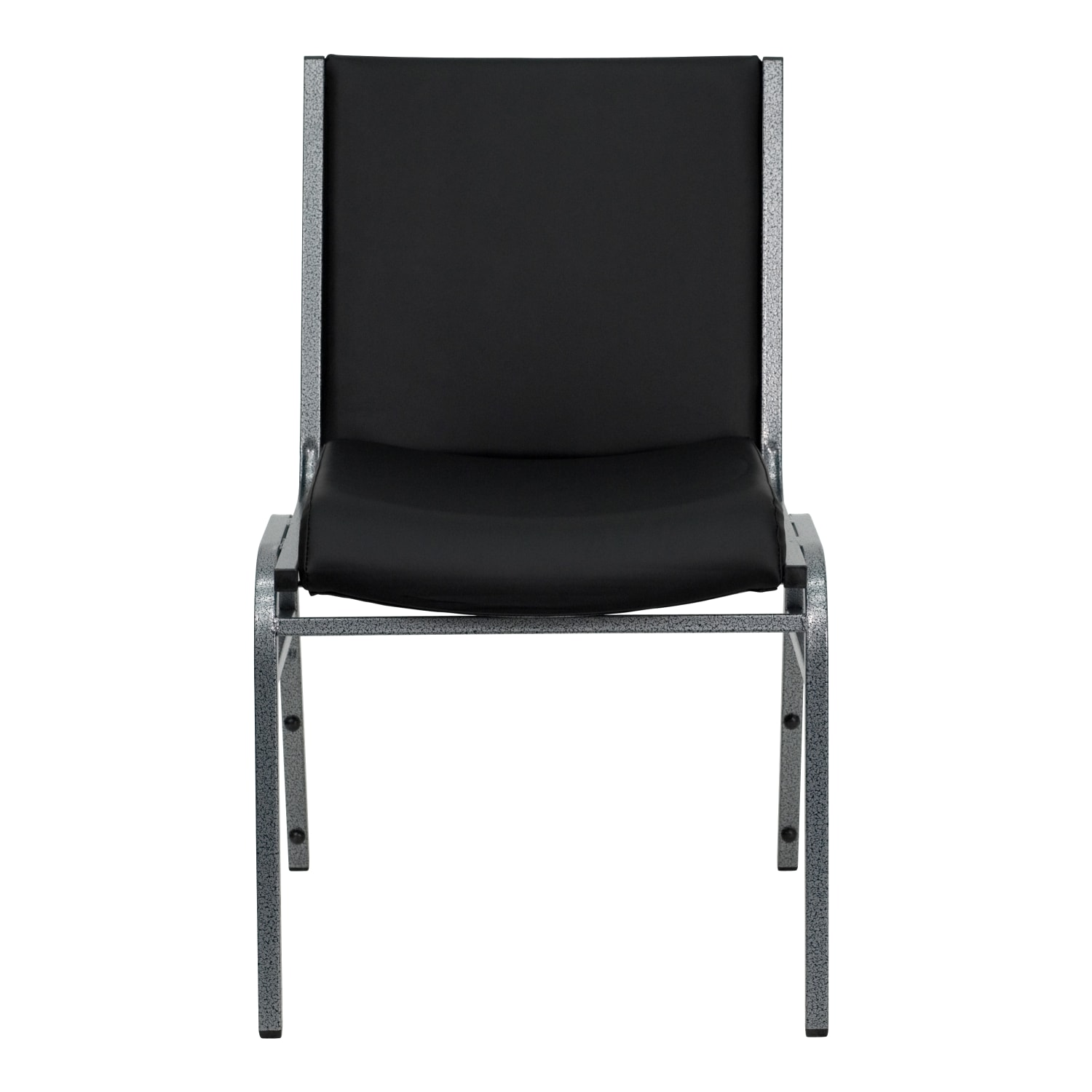 Flash Furniture HERCULES Series Heavy-Duty Stack Chair, Black/Silver Vein - Image 10