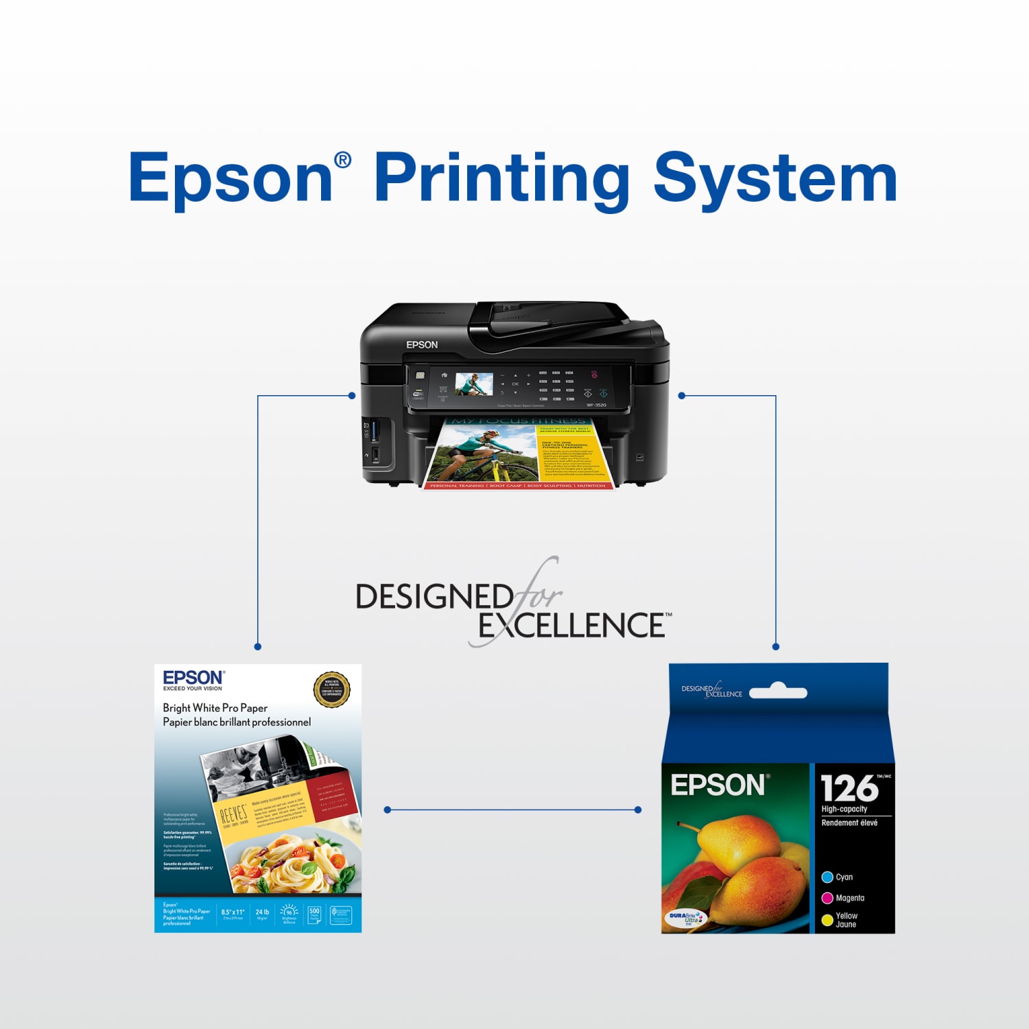 Epson 126 DuraBrite Cyan Ultra-High-Yield Ink Cartridge, T126220 - Image 6