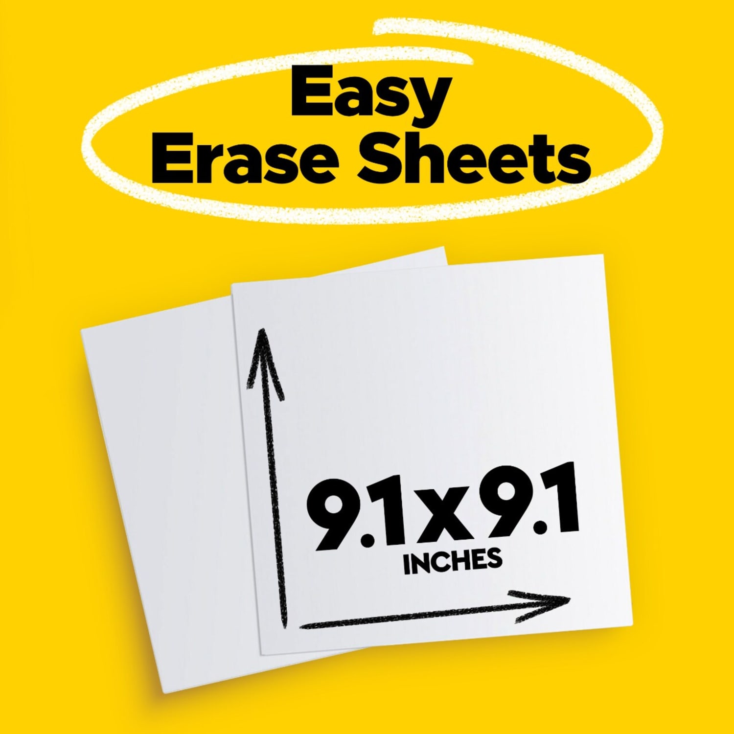 Post-it Flex Write Surface Sheets, The Permanent Marker Whiteboard Surface, 9.1 in. x 9.1 in - Image 3