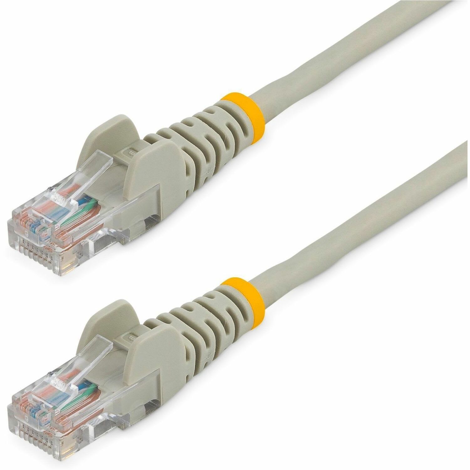 StarTech.com Cat5e Snagless UTP Patch Cable, 10ft, Gray