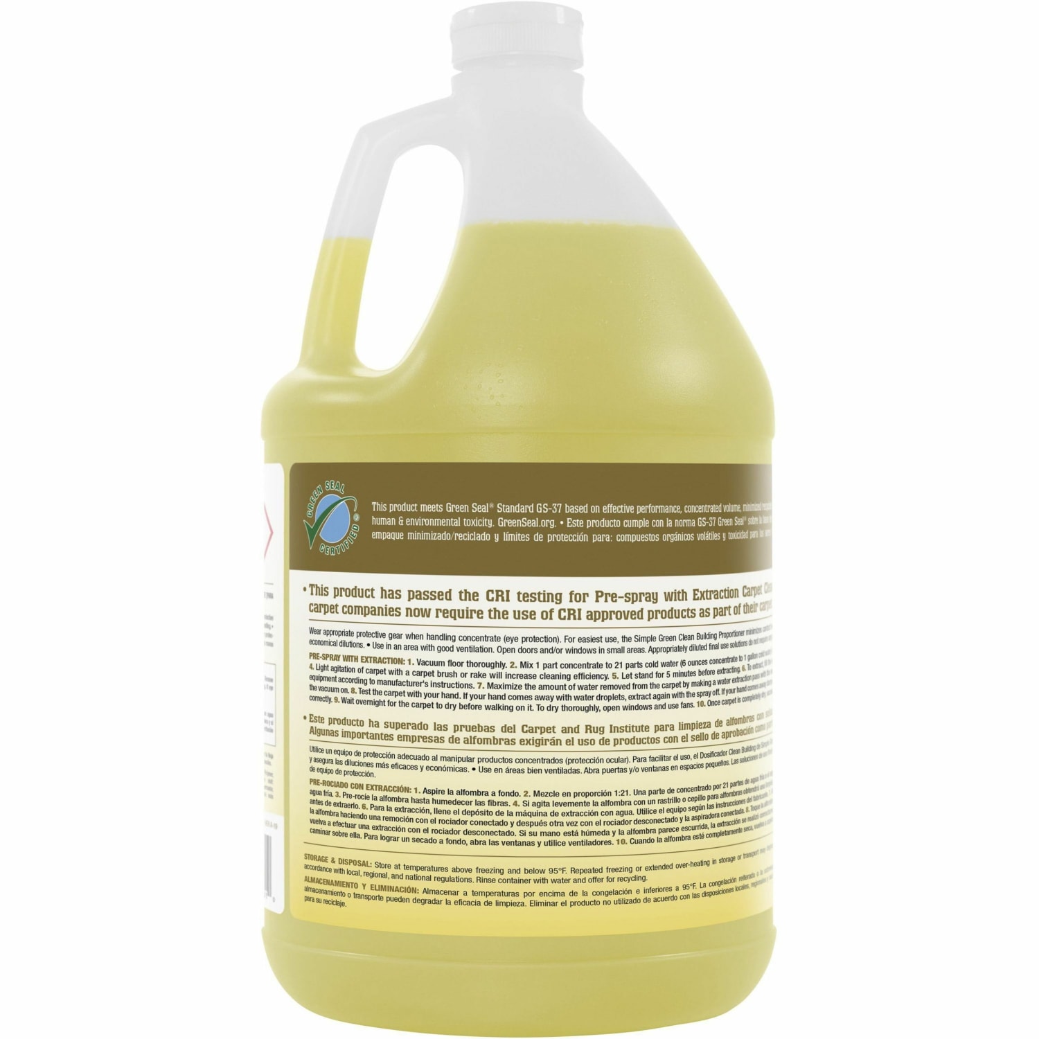 Simple Green Clean Building Carpet Cleaner Concentrate -  - 11201CT - Image 3