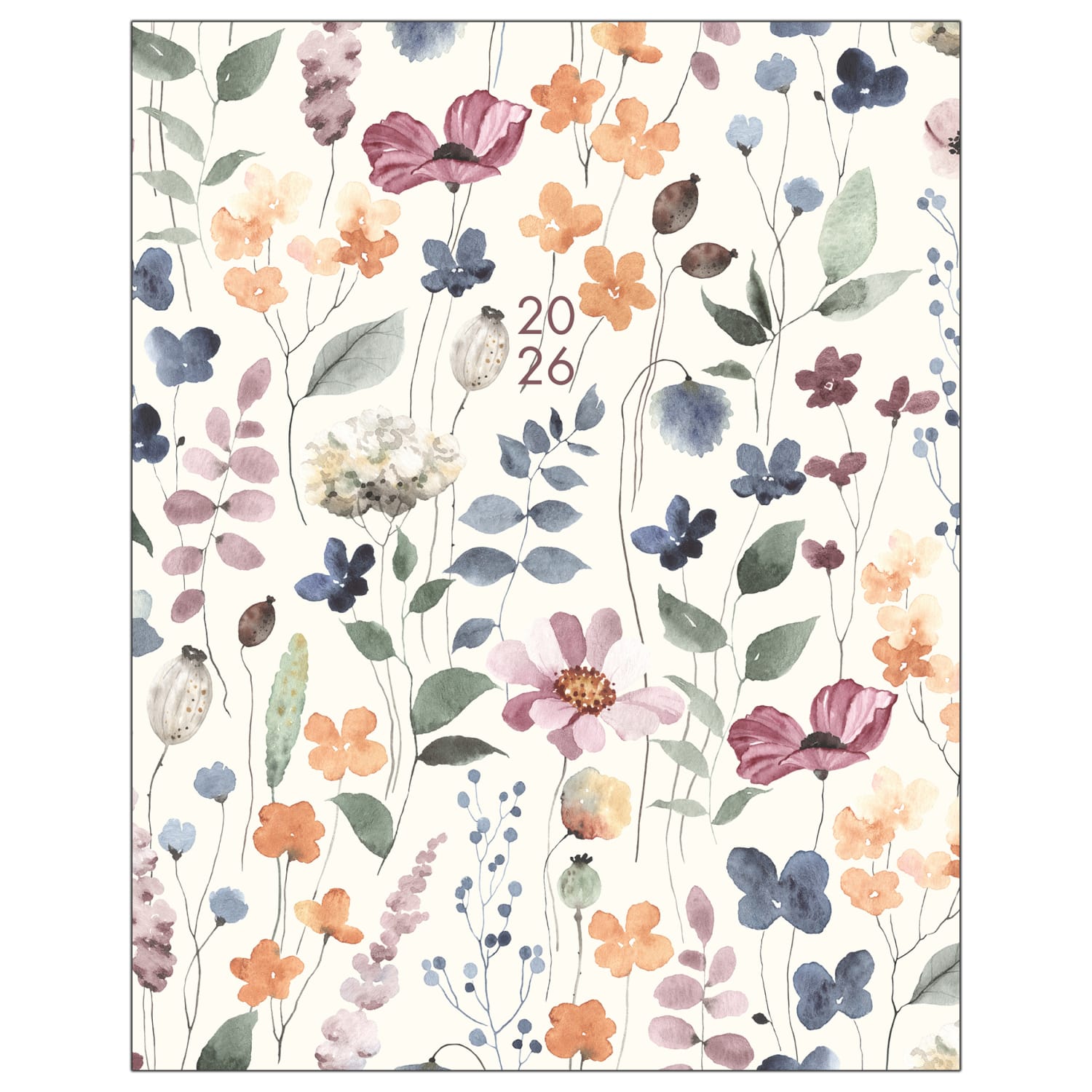 2026 Willow Creek Press Monthly Booklet Planner, 7-1/2in x 9-1/2in, Garden Botanical, January To December, 57841 - Image 3