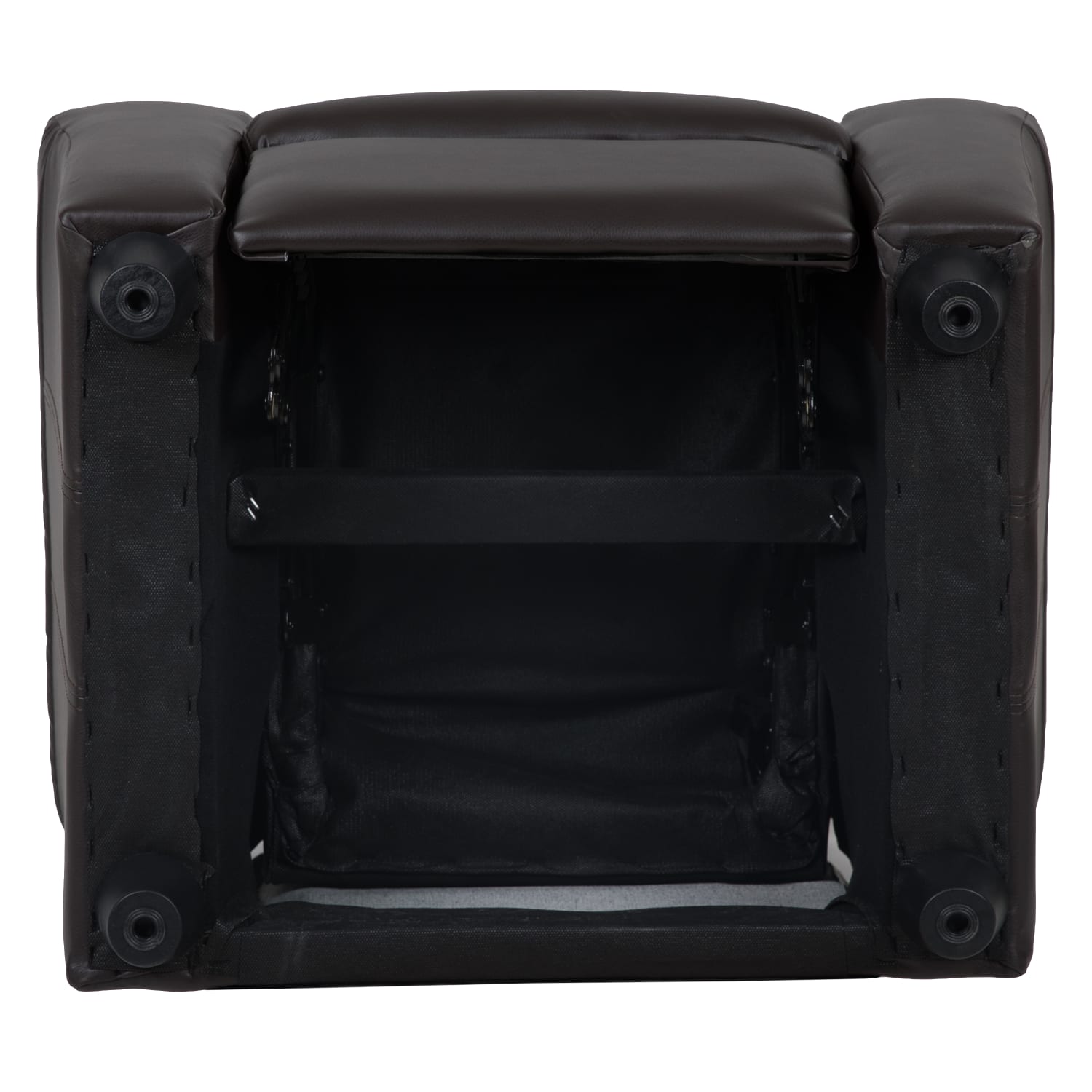 Flash Furniture Contemporary Kids Recliner With Cup Holder And Headrest Brown PopularChairscom