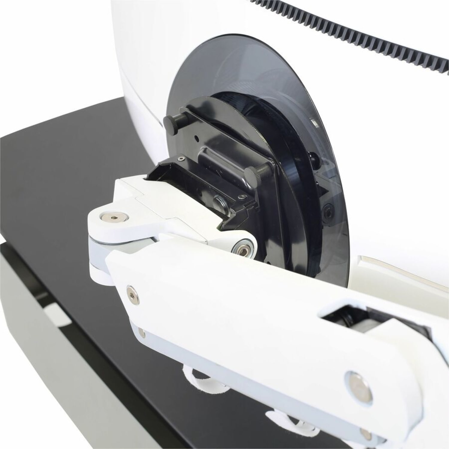 Ergotron Mounting Pivot for Monitor, Curved Screen Display, Mounting Arm - White - 1 Display(s) Supported - 49in Screen Support - 42 lb Load Capacity - 75 x 75, 100 x 100 - Image 3