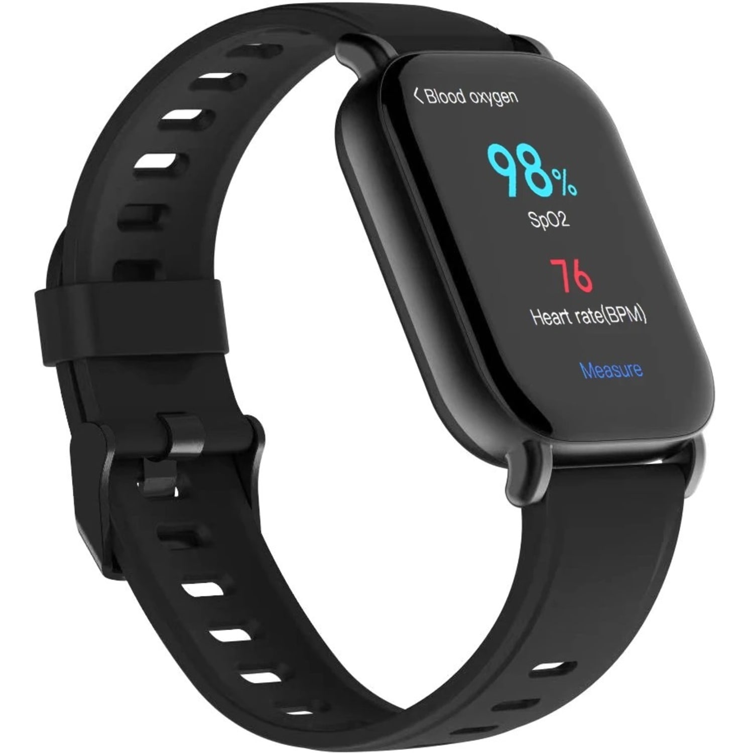 3Plus Vibe Pro Bluetooth GPS Smartwatch with 1.78-In. AMOLED Touch Screen, Heart Rate/Blood Oxygen/Sleep & Sports Modes, Black - Image 4