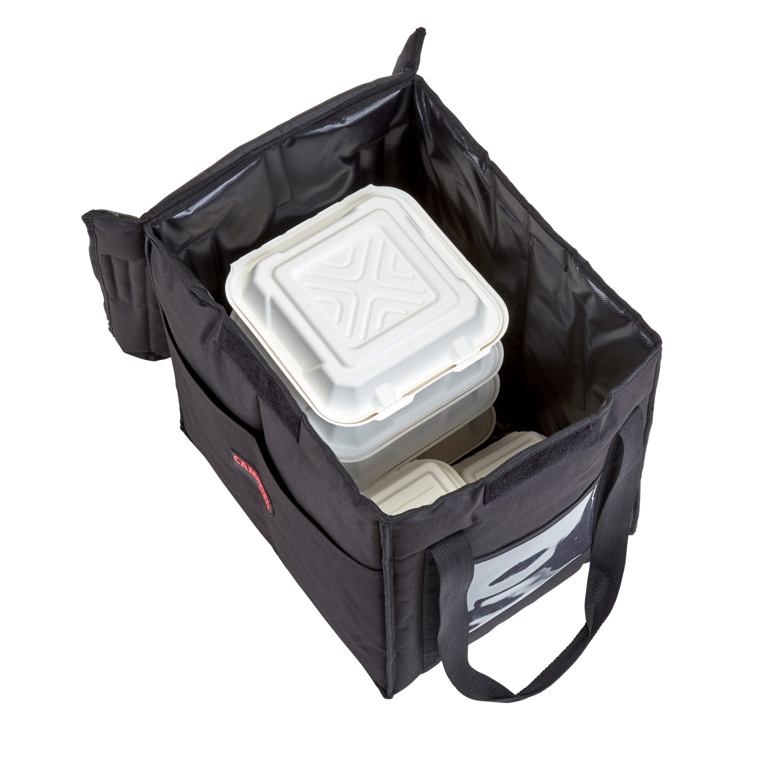 Cambro Delivery GoBags, 12in x 15in x 15in, Black, Set Of 4 GoBags - Image 5