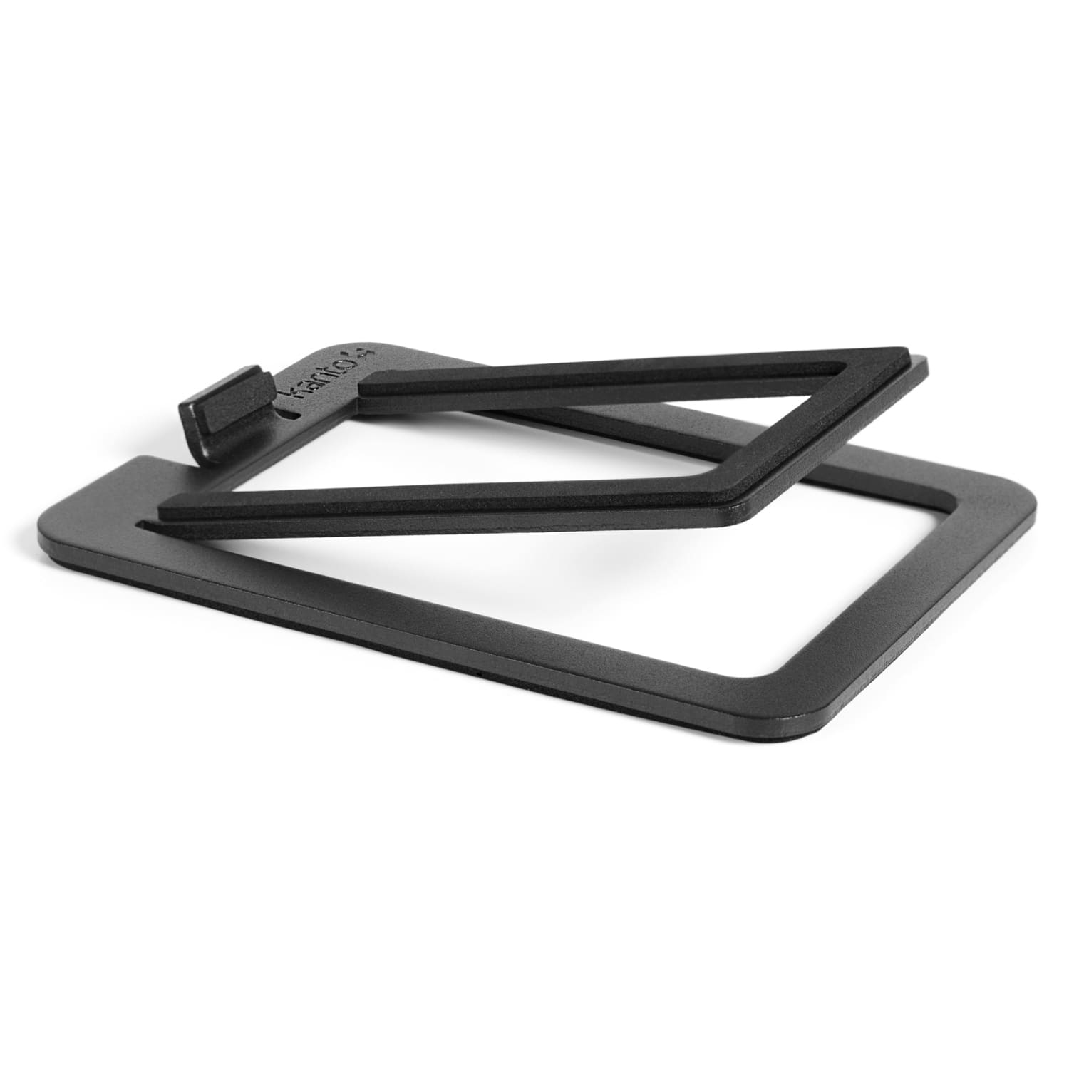 Kanto S2 Desktop Speaker Stands for Small Speakers, Black - 12 lb Load Capacity - 1.30in Height x 3.90in Width x 5.30in Depth - Desktop - Aluminum - Black - Image 3