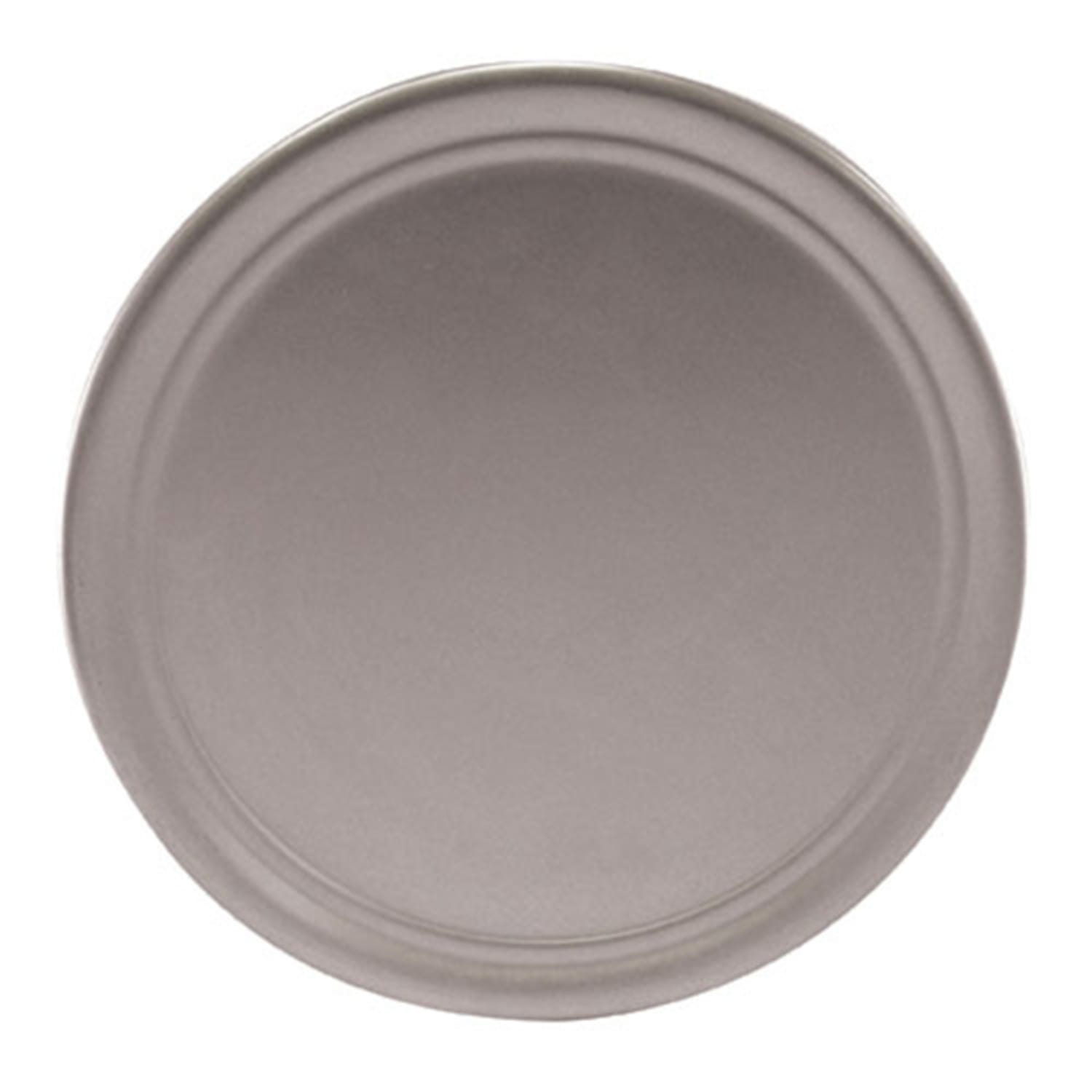 Winco Aluminum Pizza Pan, 12in Diameter, Silver