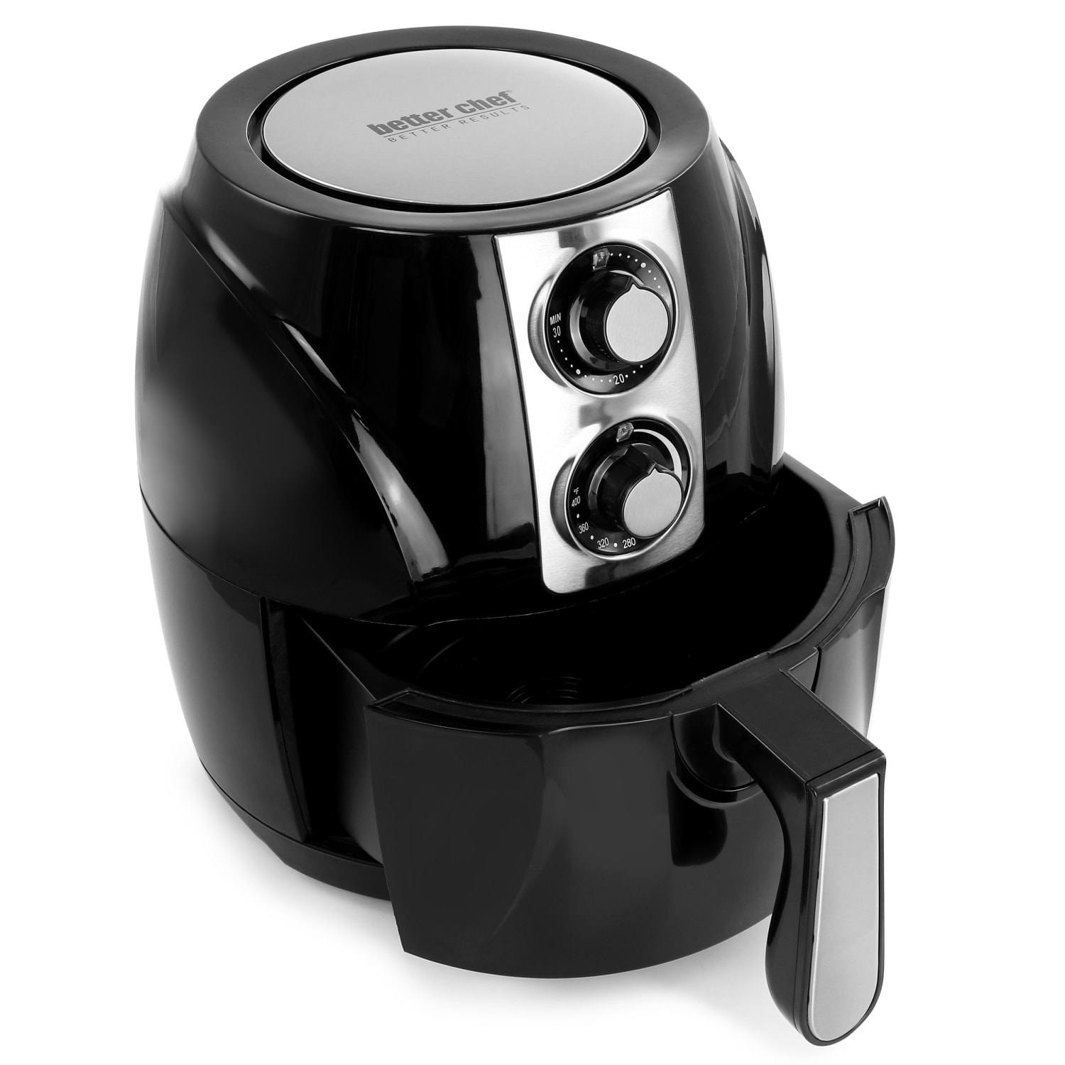 Better Chef 4.5-Liter Air Fryer, Black - Image 5