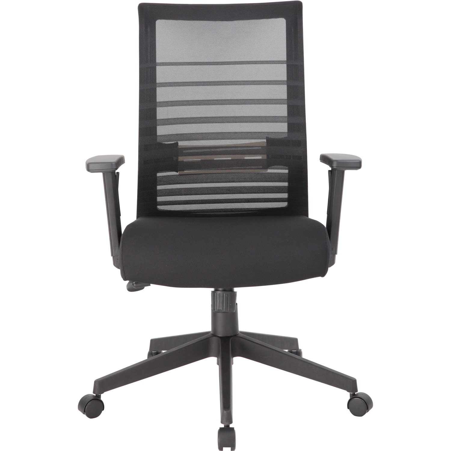 Lorell Horizontal High-Back Mesh Task Chair, Black - Image 3