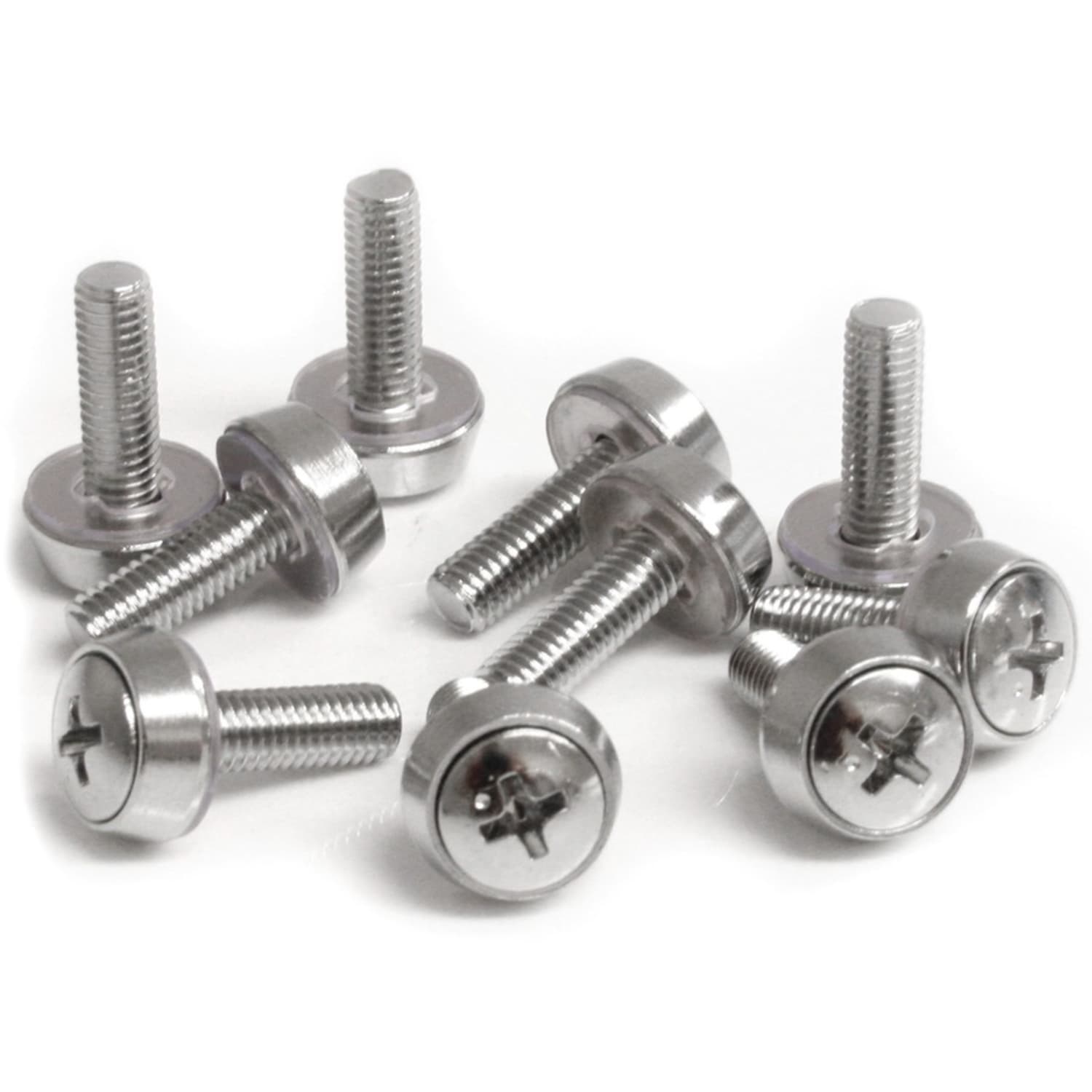 StarTech.com M5 x 12mm - Screws - 100 Pack - M5 Mounting Screws for Server Rack & Cabinet - Image 3