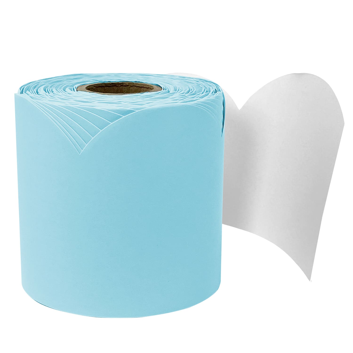 Carson Dellosa Education Rolled Scalloped Bulletin Board Border, Sky Blue, 65 Feet, Pack Of 3 - Image 3