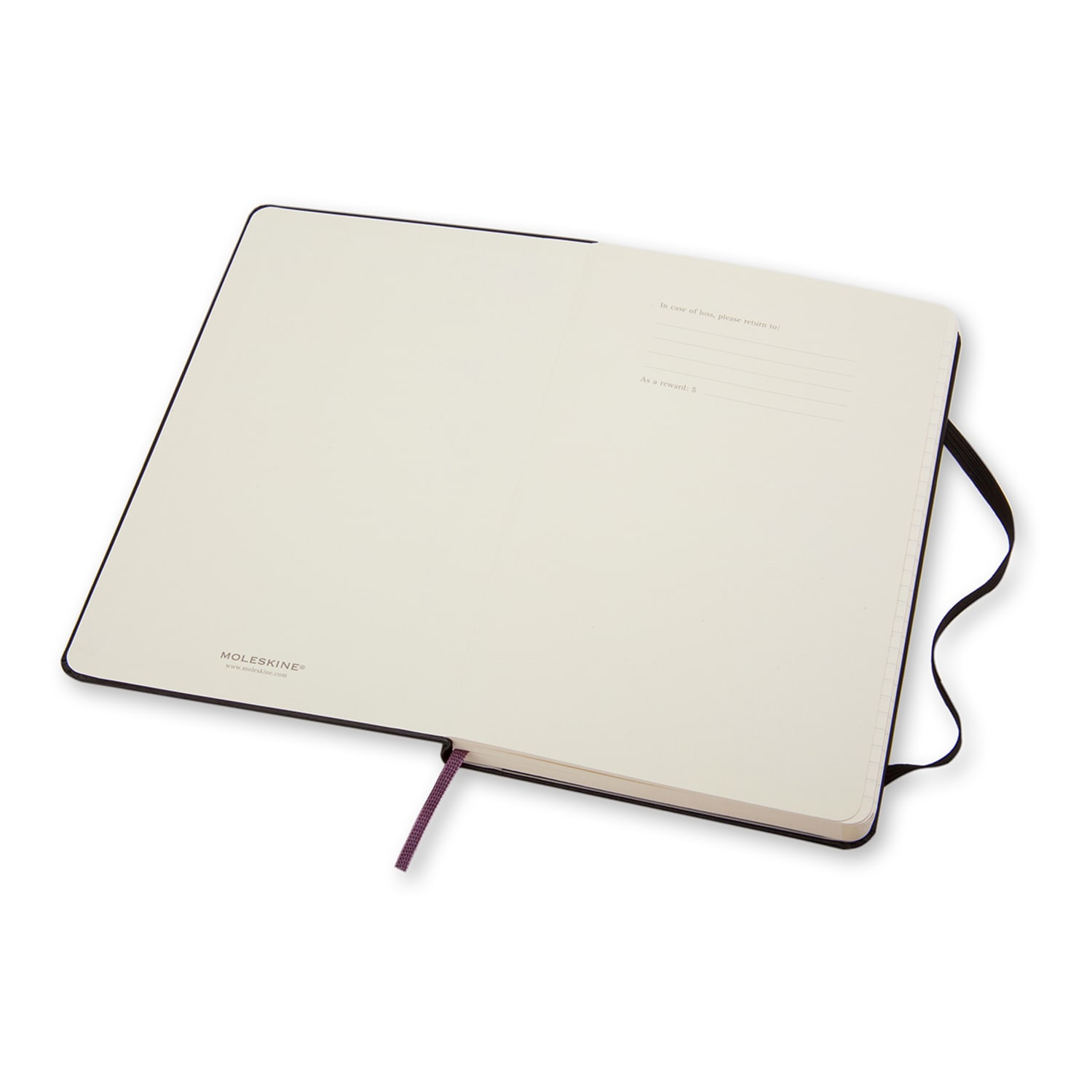 Moleskine Classic Hard Cover Notebook, 3-1/2in x 5-1/2in, Ruled, 192 Pages, Black - Image 4