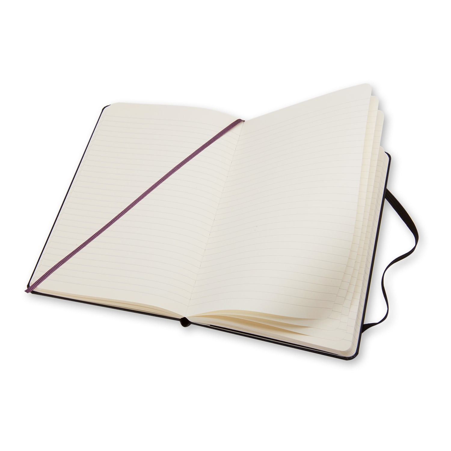 Moleskine Classic Hard Cover Notebook, 3-1/2in x 5-1/2in, Ruled, 192 Pages, Black - Image 5