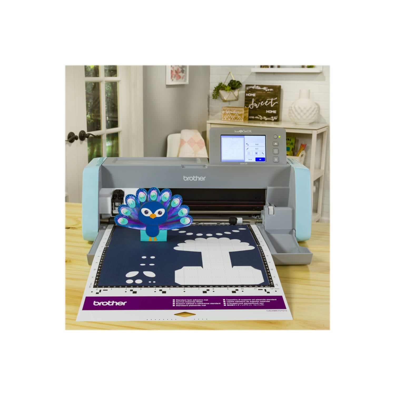 Brother ScanNCut DX Electronic Cutting Machine With Built-In Scanner, Blue - Image 4