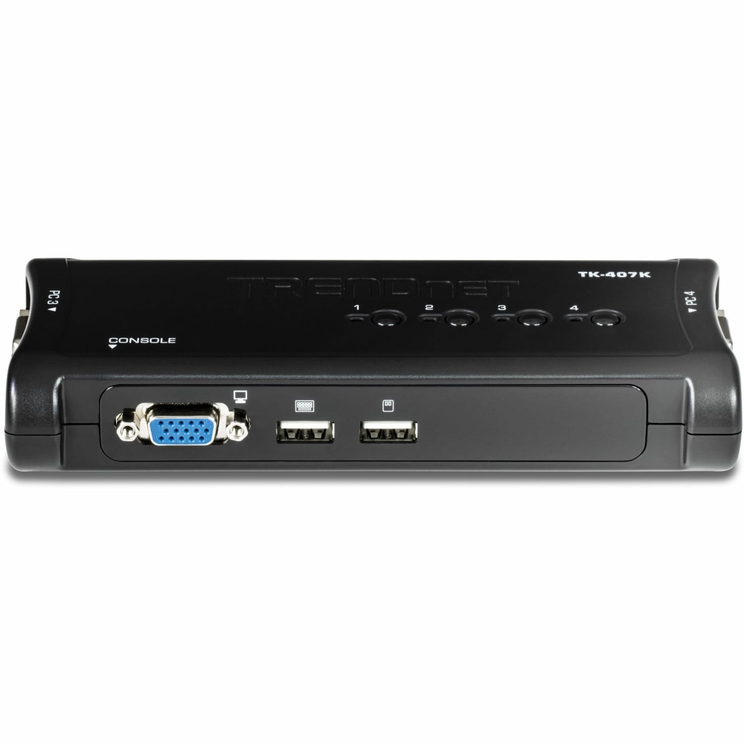 TRENDnet 4-Port USB KVM Switch Kit, VGA And USB Connections, 2048x 1536 Resolution, Cabling Included - Image 3