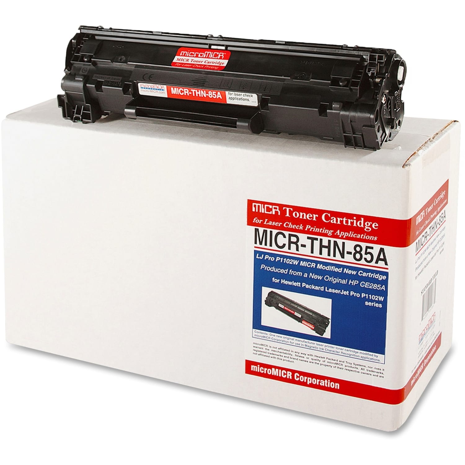 MicroMICR Remanufactured Black Toner Cartridge Replacement For HP 85A, CE285A, THN-85A - Image 3