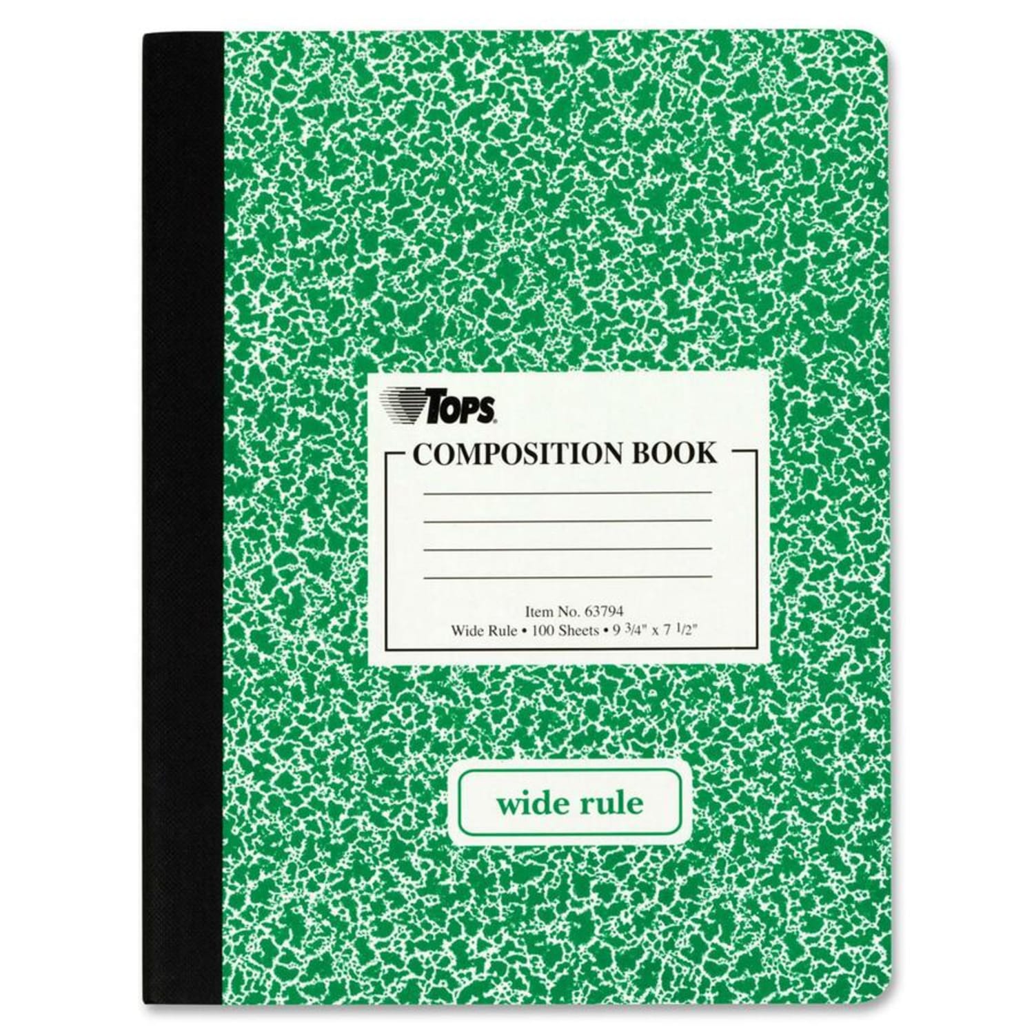 Tops Composition Book, 7-1/2in x 9-3/4in, 100 Sheets - Image 4
