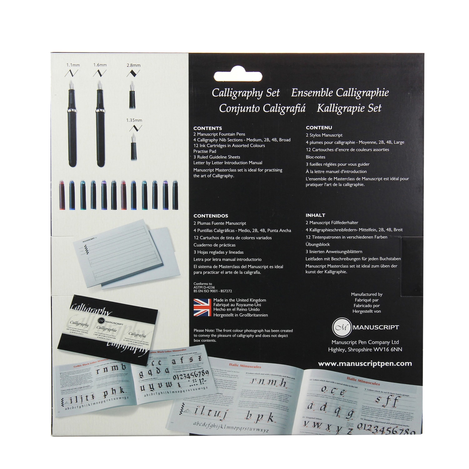 Manuscript Calligraphy Masterclass Sets, Pack Of 2 Sets - Image 4